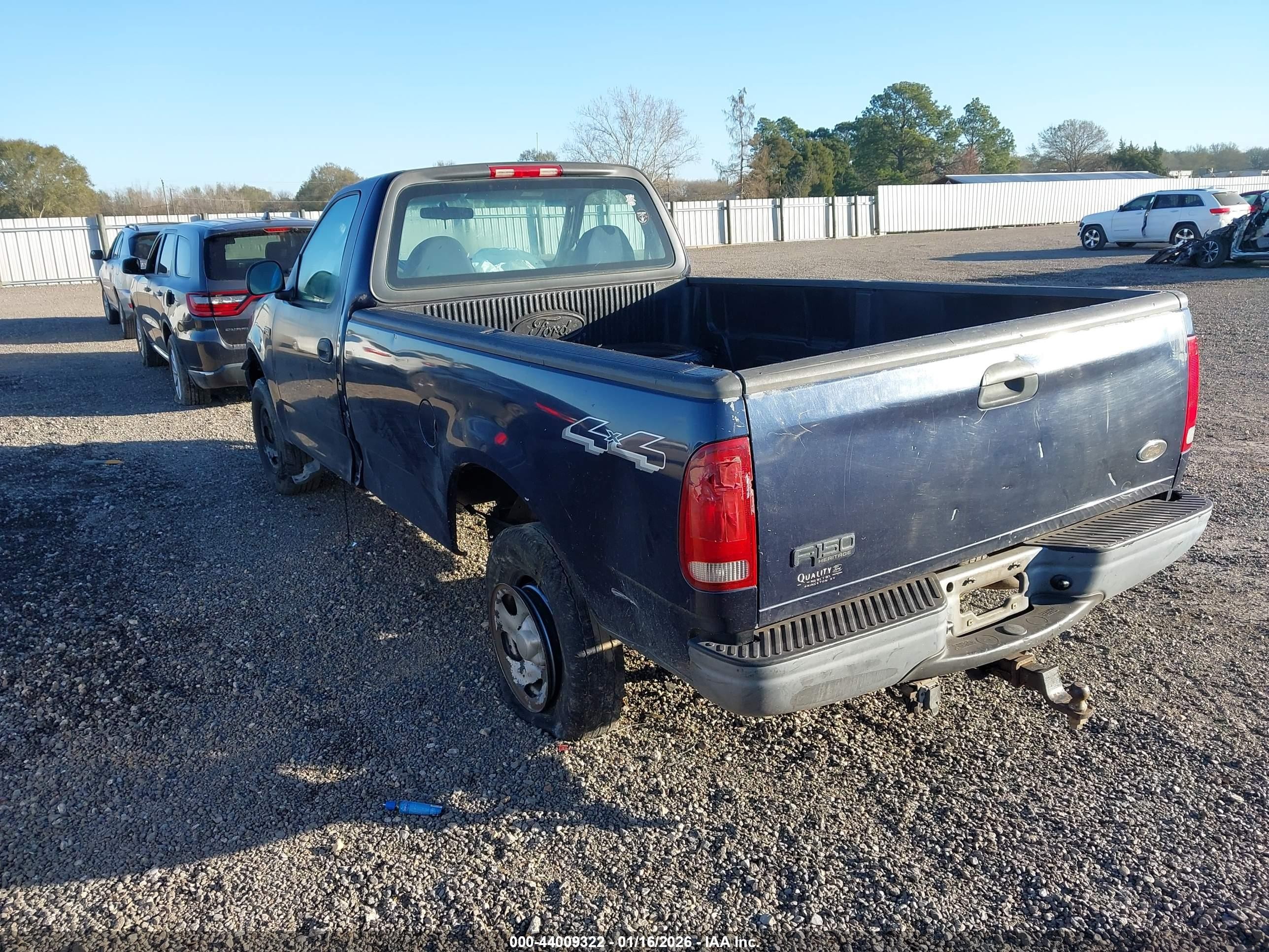 2004 Ford F-150 Heritage Xl/xlt Blue vin: 2FTRF18204CA60926