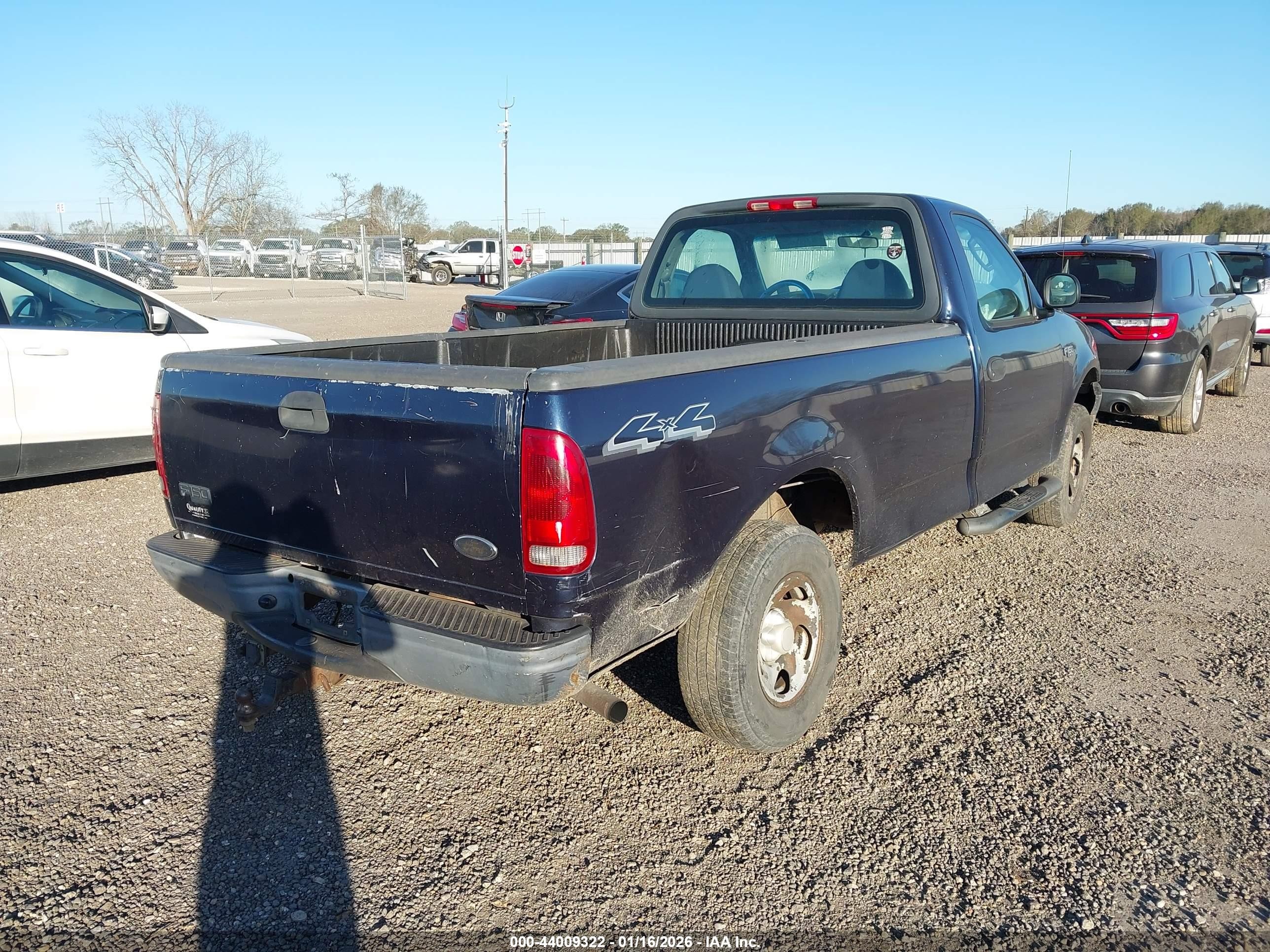 2004 Ford F-150 Heritage Xl/xlt Blue vin: 2FTRF18204CA60926