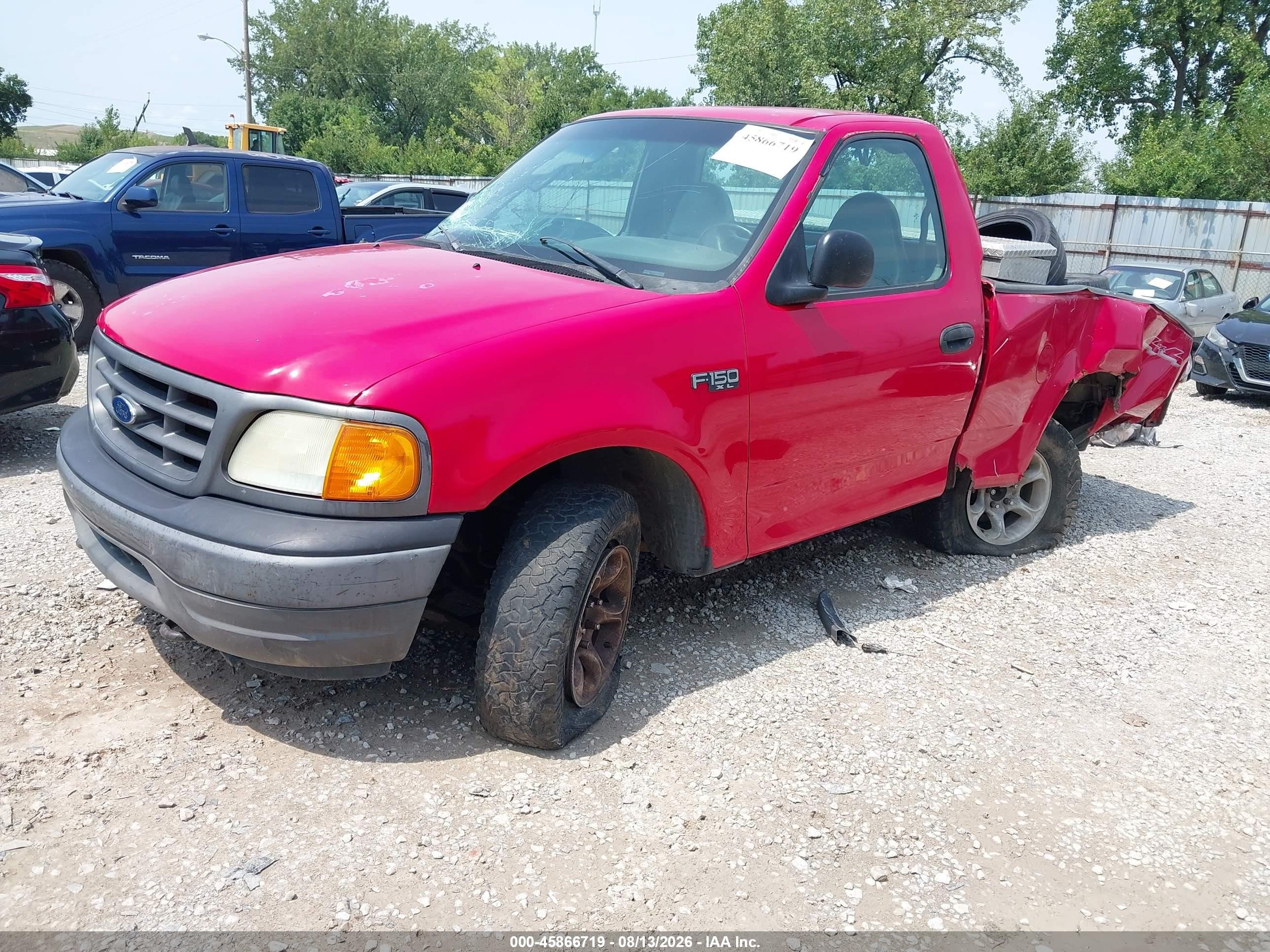 2004 Ford F-150 Heritage Xl/xlt Red vin: 2FTRF18244CA12815
