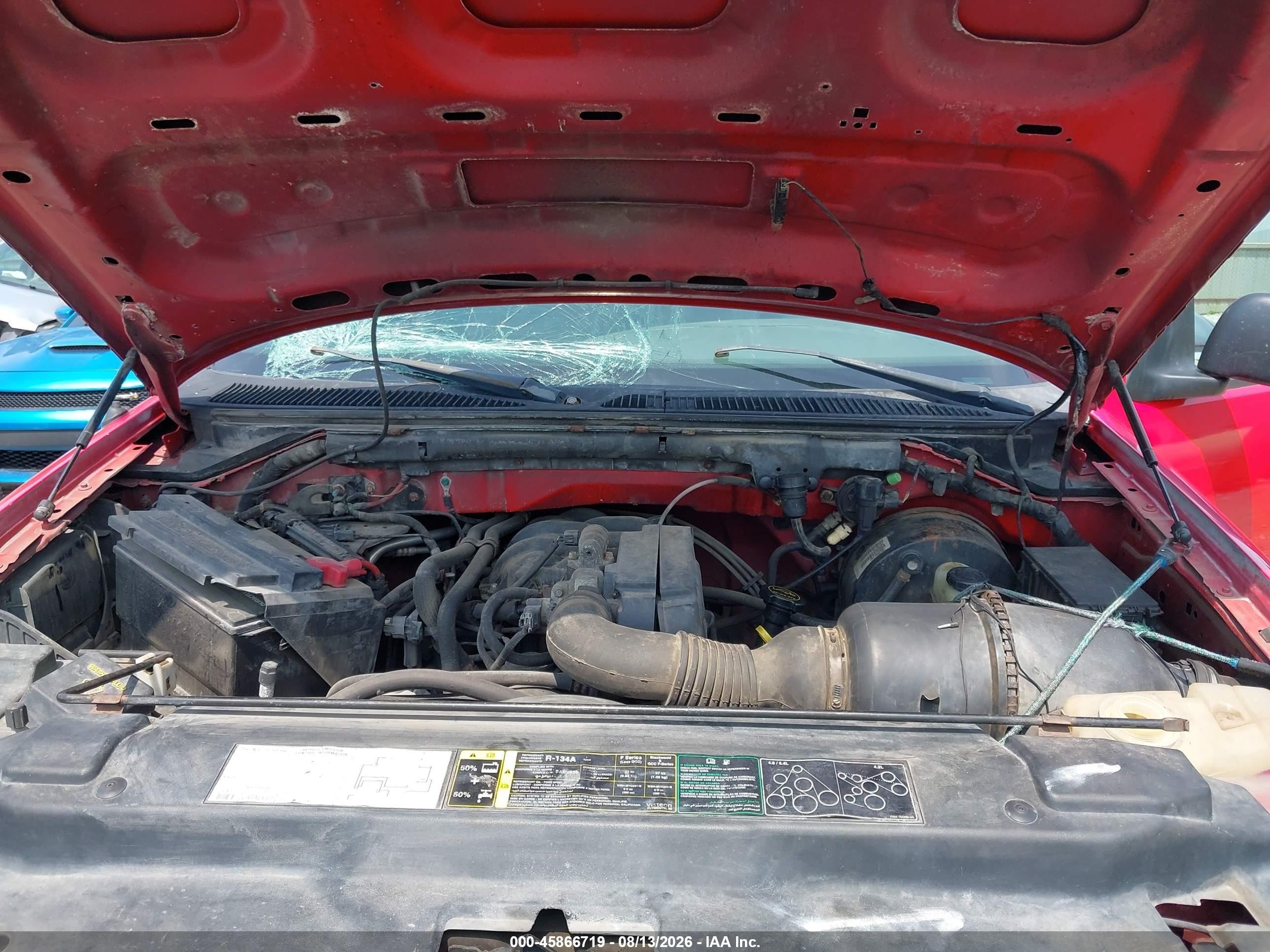 2004 Ford F-150 Heritage Xl/xlt Red vin: 2FTRF18244CA12815