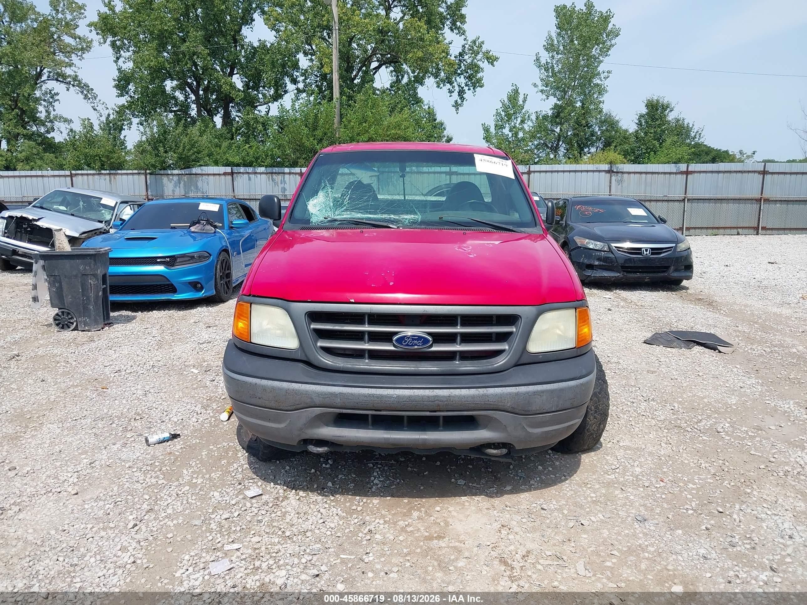 2004 Ford F-150 Heritage Xl/xlt Red vin: 2FTRF18244CA12815