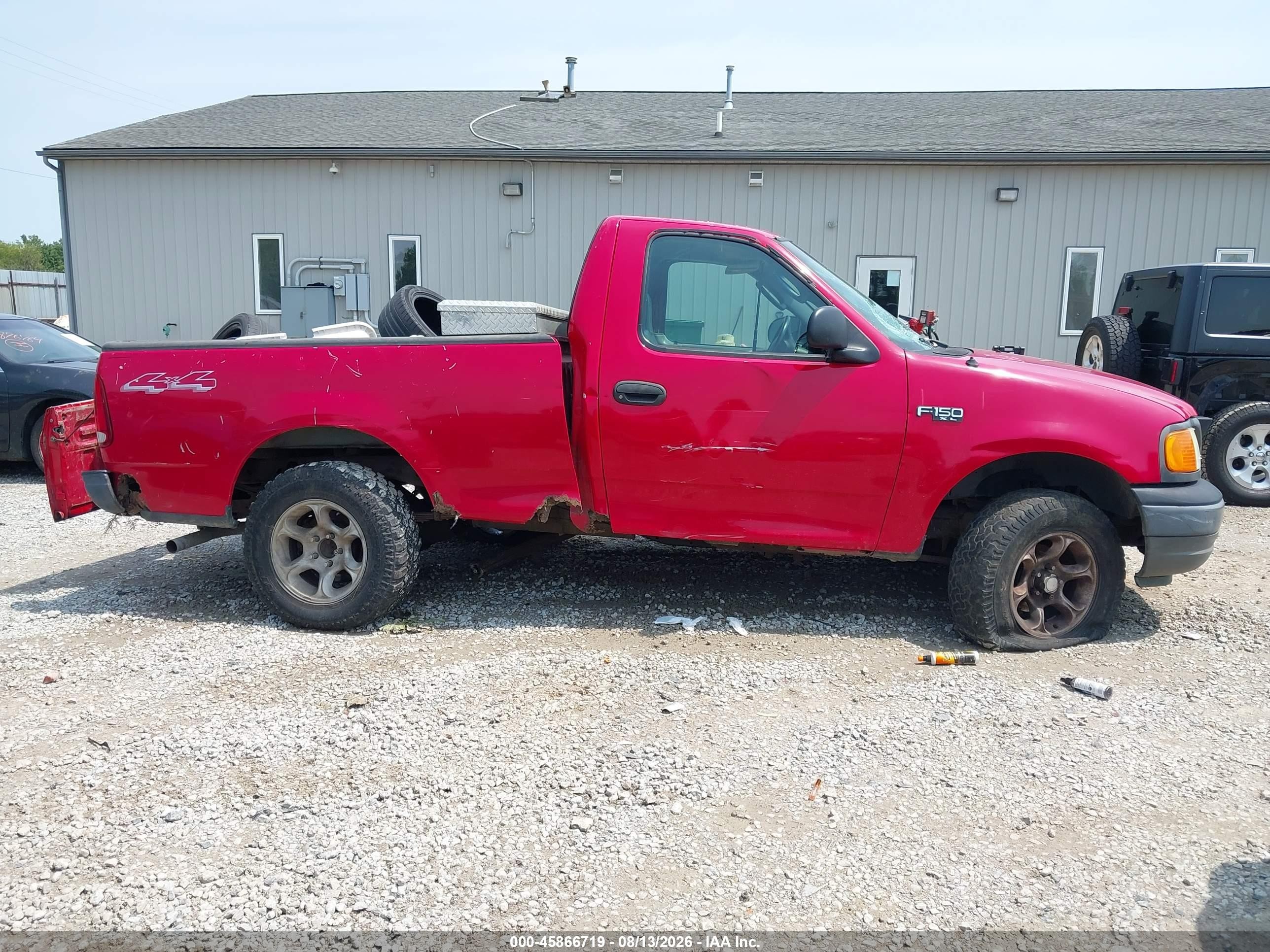 2004 Ford F-150 Heritage Xl/xlt Red vin: 2FTRF18244CA12815
