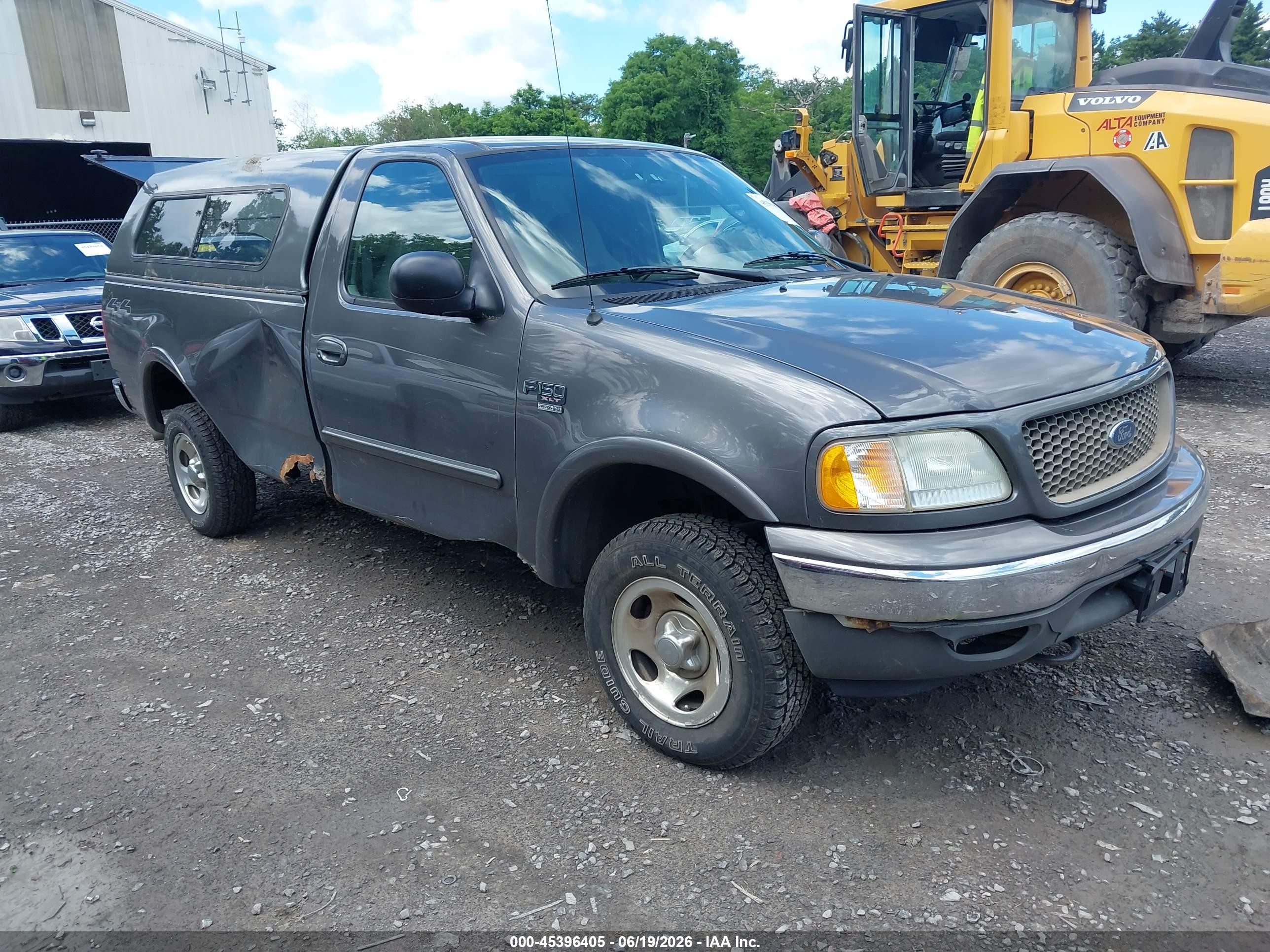 2003 Ford F-150 Xl/xlt Gray vin: 2FTRF18L33CA90607