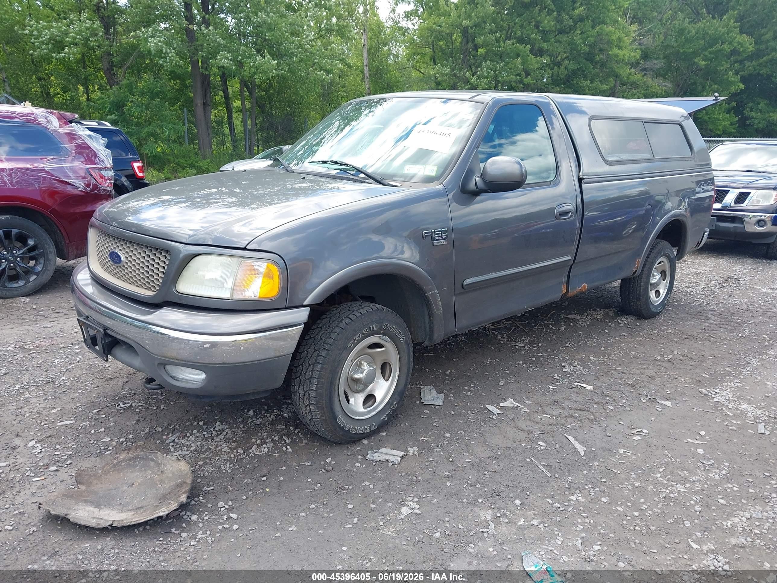 2003 Ford F-150 Xl/xlt Gray vin: 2FTRF18L33CA90607