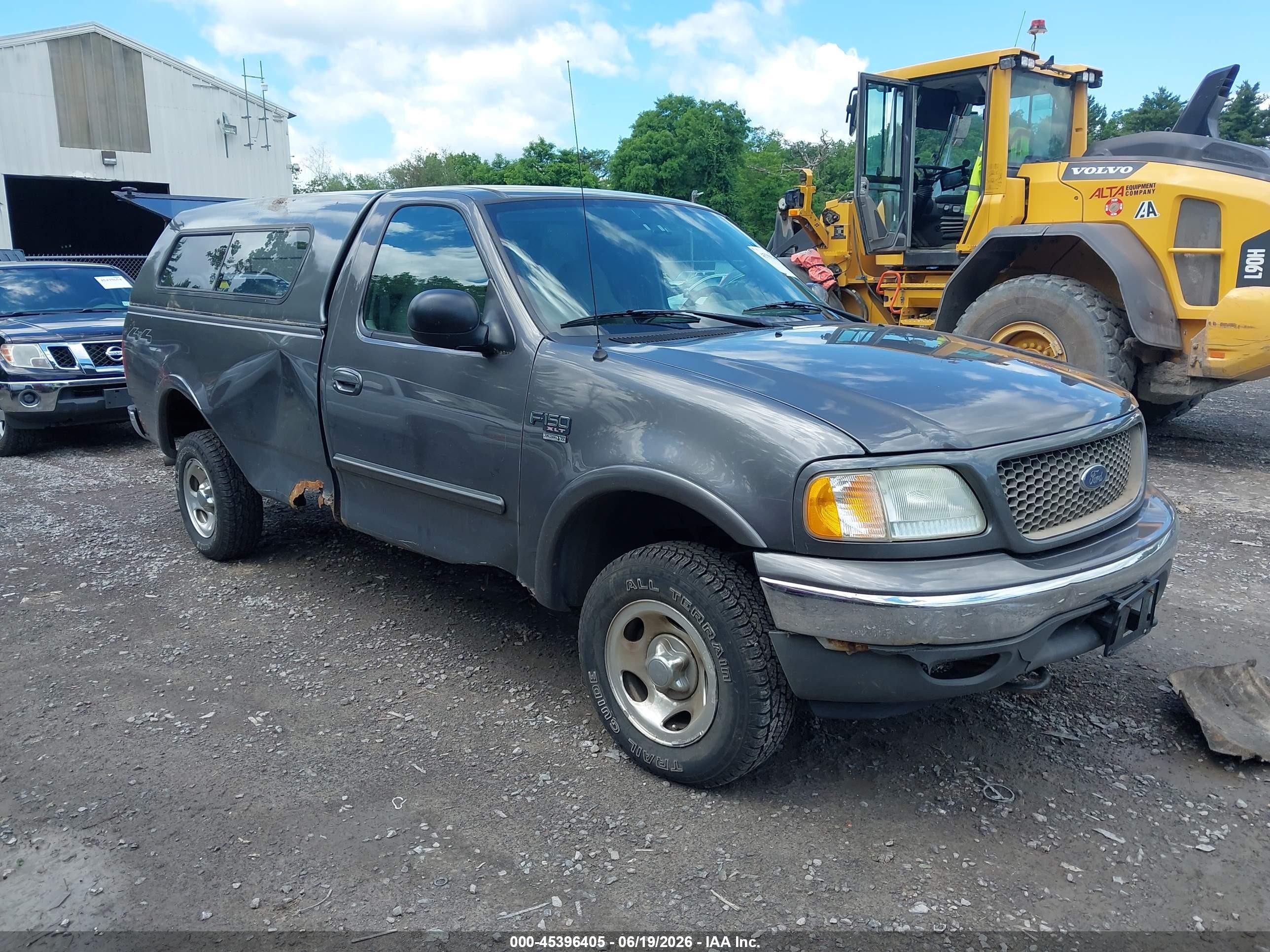 2003 Ford F-150 Xl/xlt Gray vin: 2FTRF18L33CA90607