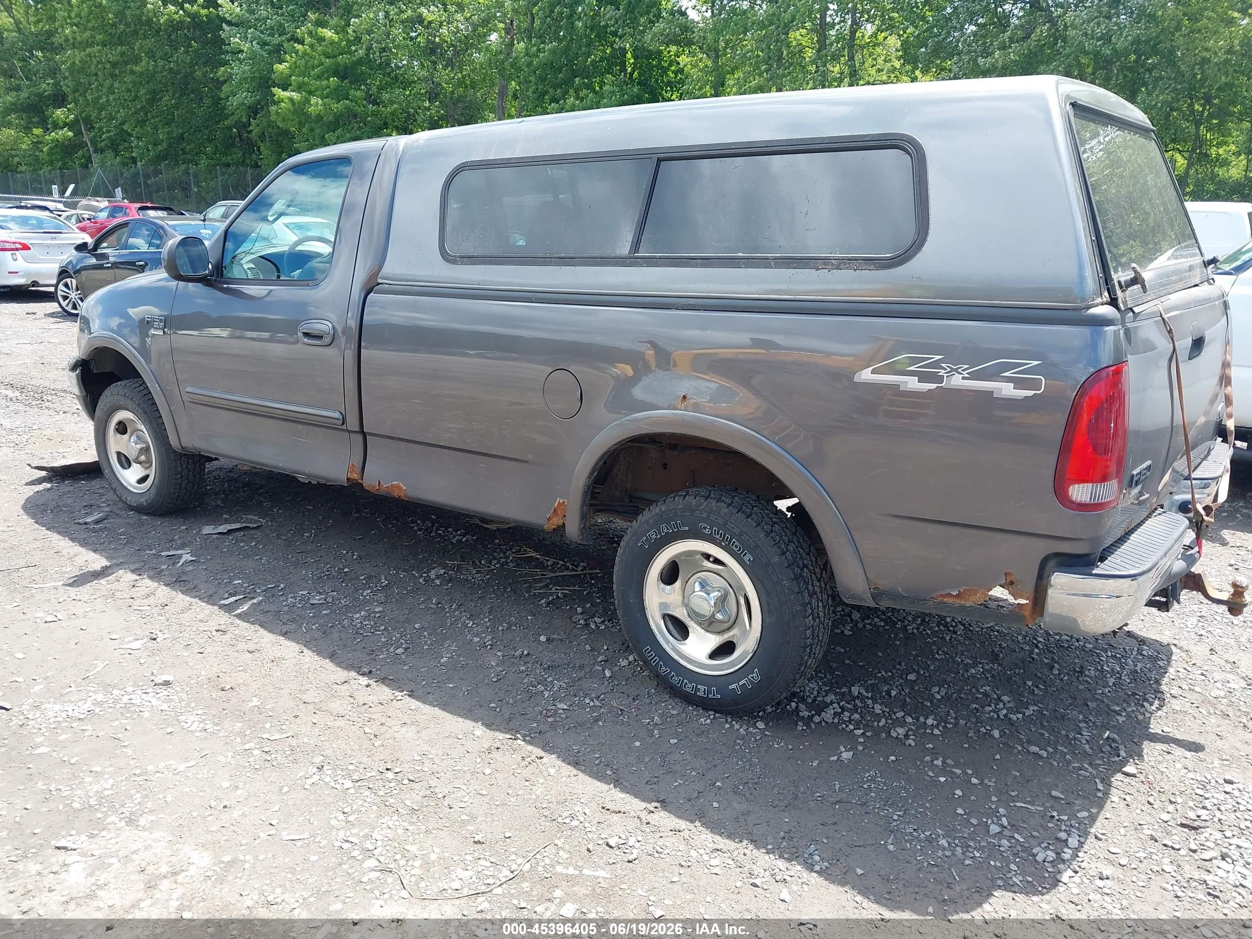 2003 Ford F-150 Xl/xlt Gray vin: 2FTRF18L33CA90607