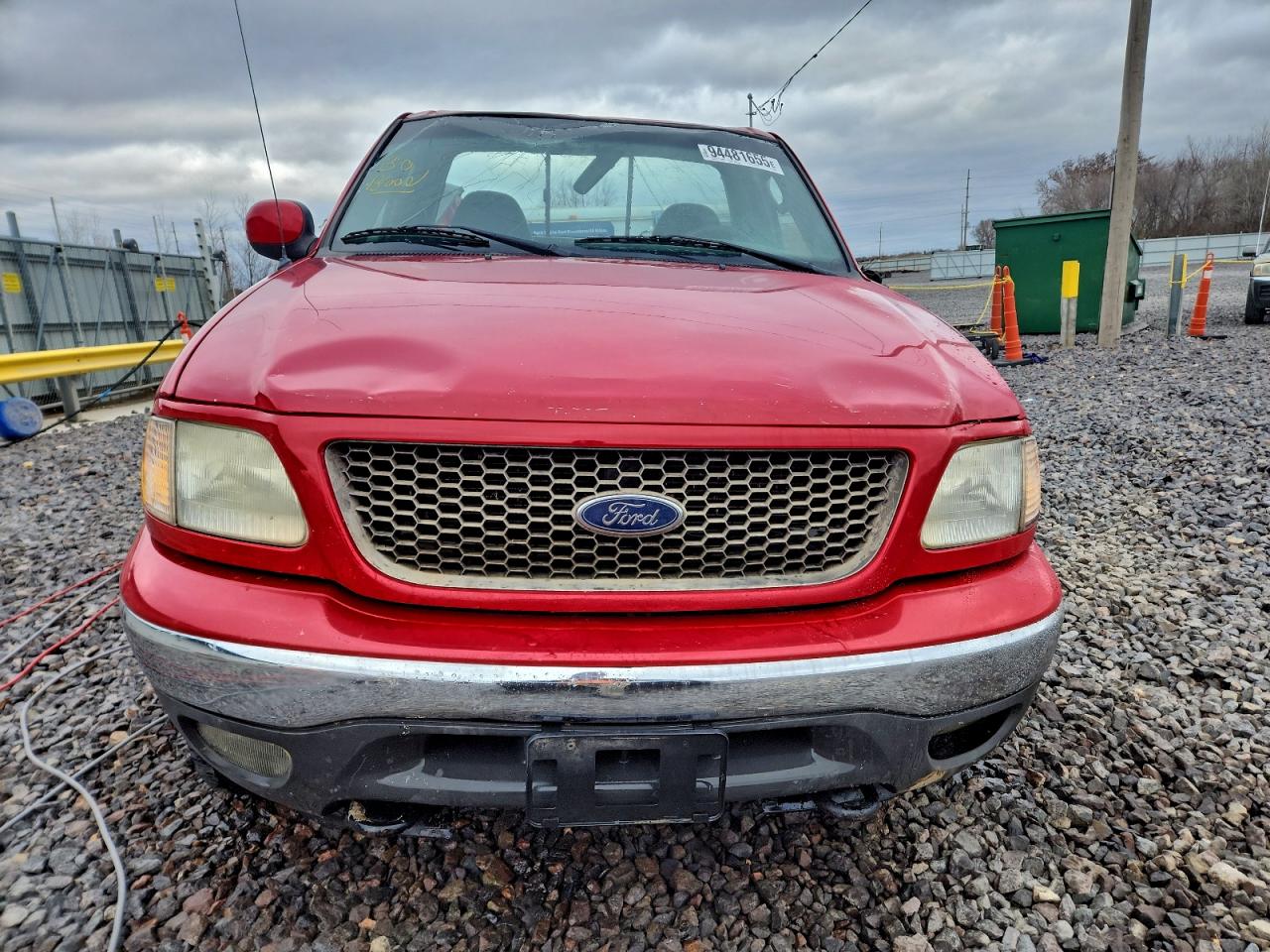 2002 Ford F150 Red vin: 2FTRF18LX2CA48918