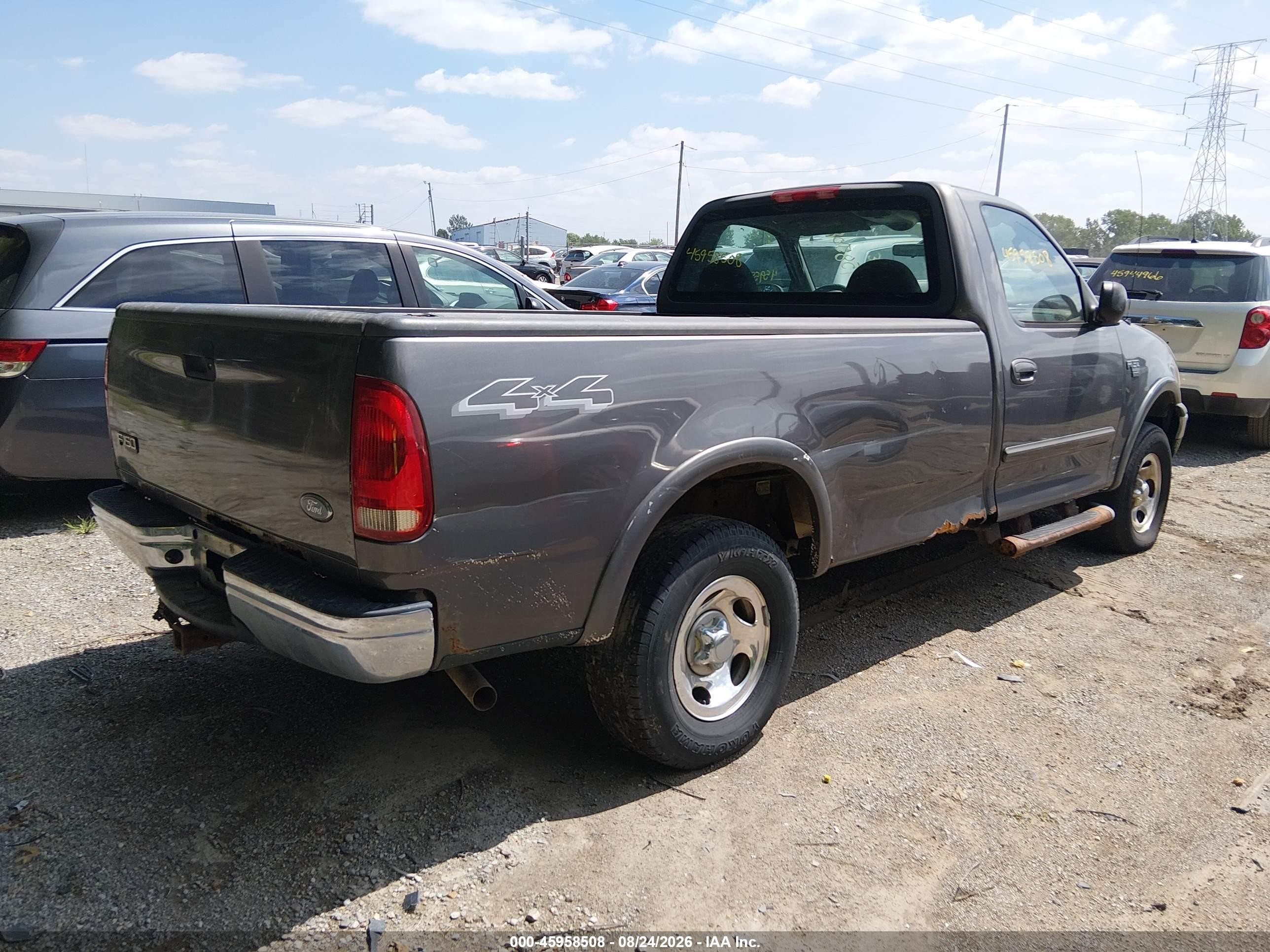 2003 Ford F-150 Xl/xlt Gray vin: 2FTRF18W73CA39184