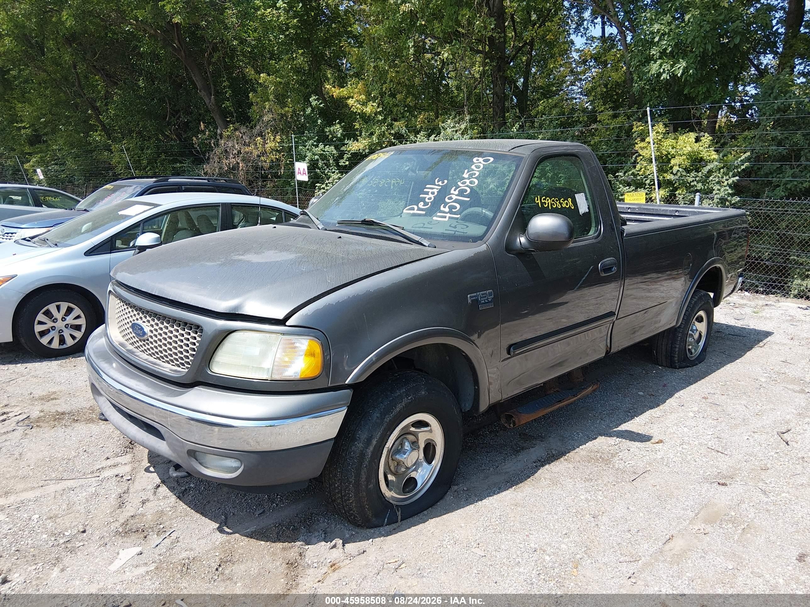 2003 Ford F-150 Xl/xlt Gray vin: 2FTRF18W73CA39184