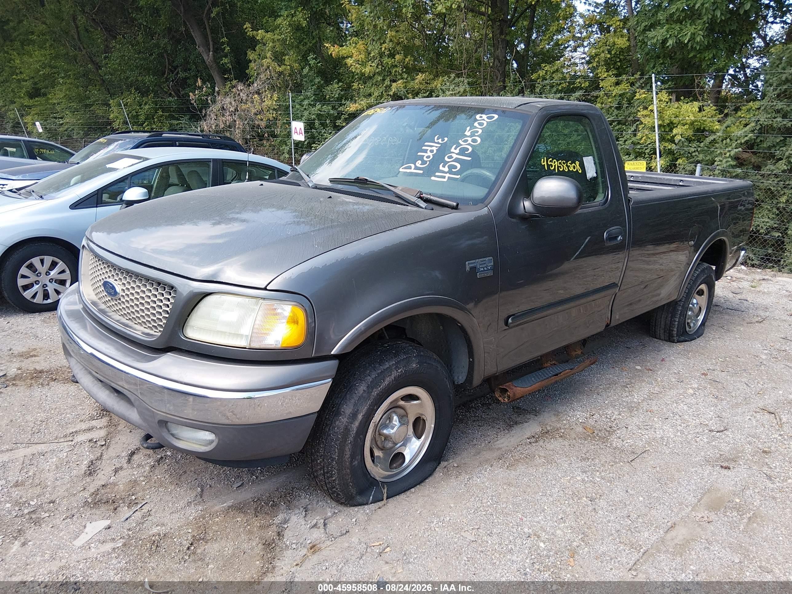 2003 Ford F-150 Xl/xlt Gray vin: 2FTRF18W73CA39184