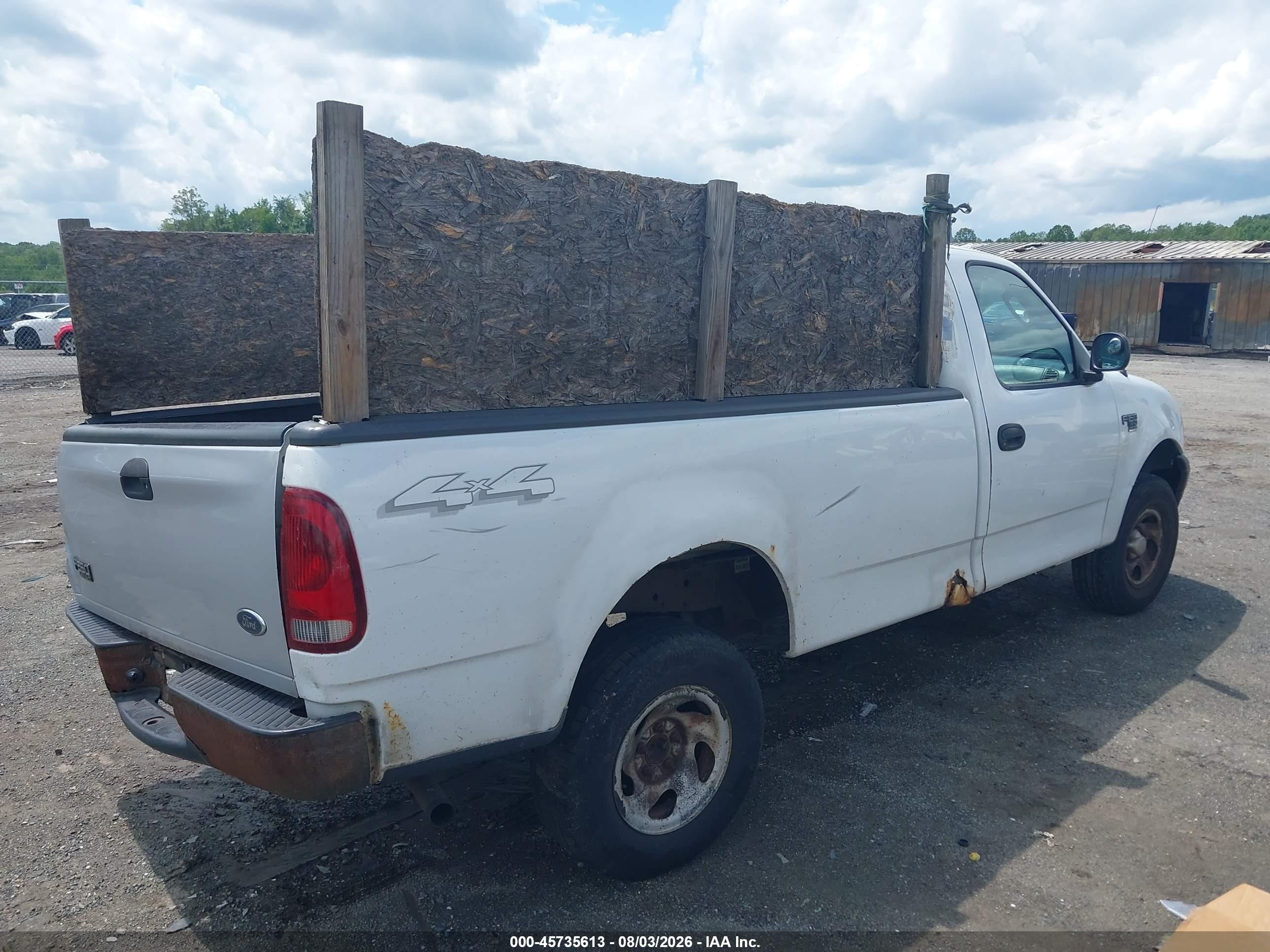 2004 Ford F-150 Heritage Xl/xlt White vin: 2FTRF18W84CA87150