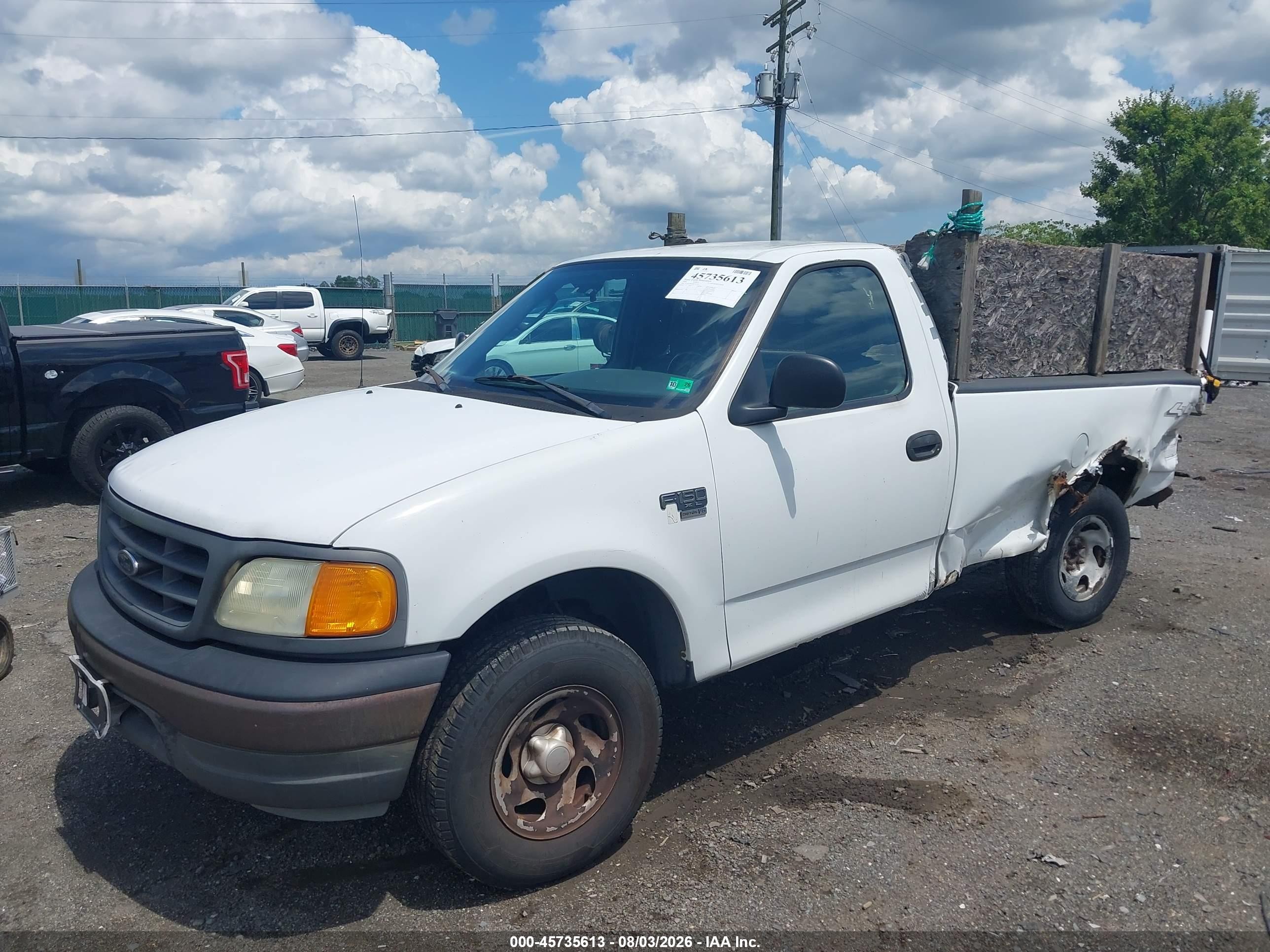 2004 Ford F-150 Heritage Xl/xlt White vin: 2FTRF18W84CA87150