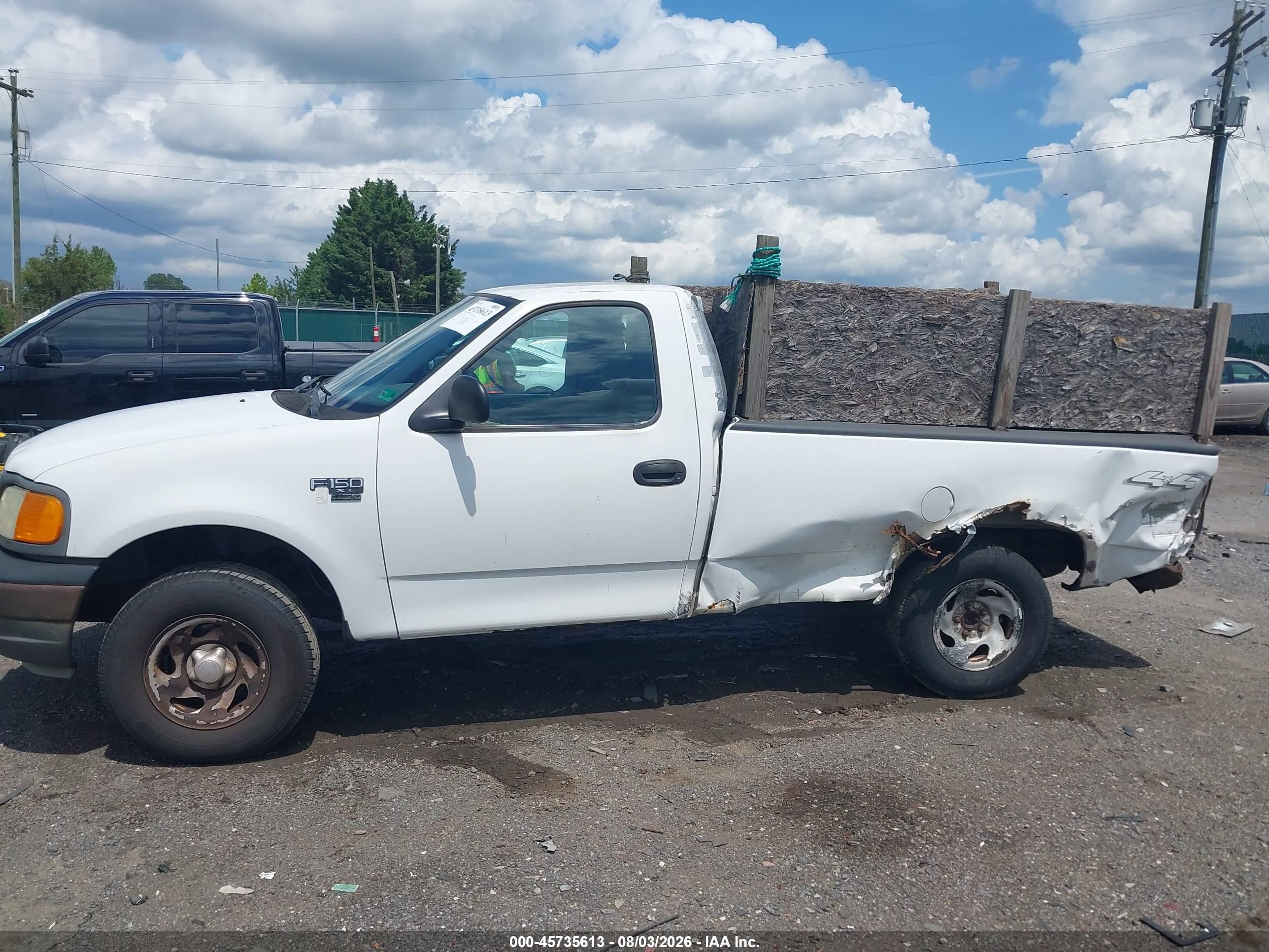 2004 Ford F-150 Heritage Xl/xlt White vin: 2FTRF18W84CA87150