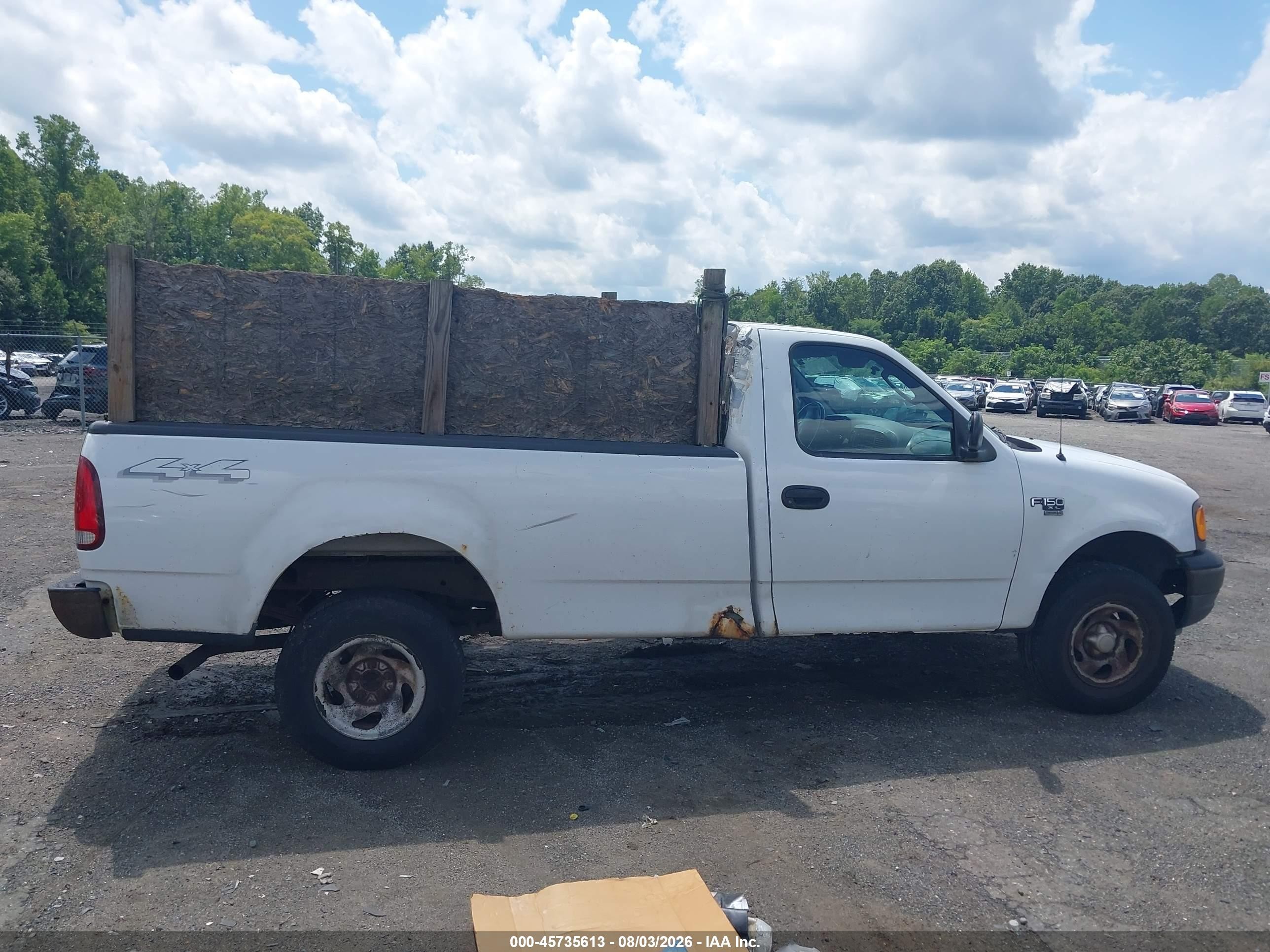 2004 Ford F-150 Heritage Xl/xlt White vin: 2FTRF18W84CA87150