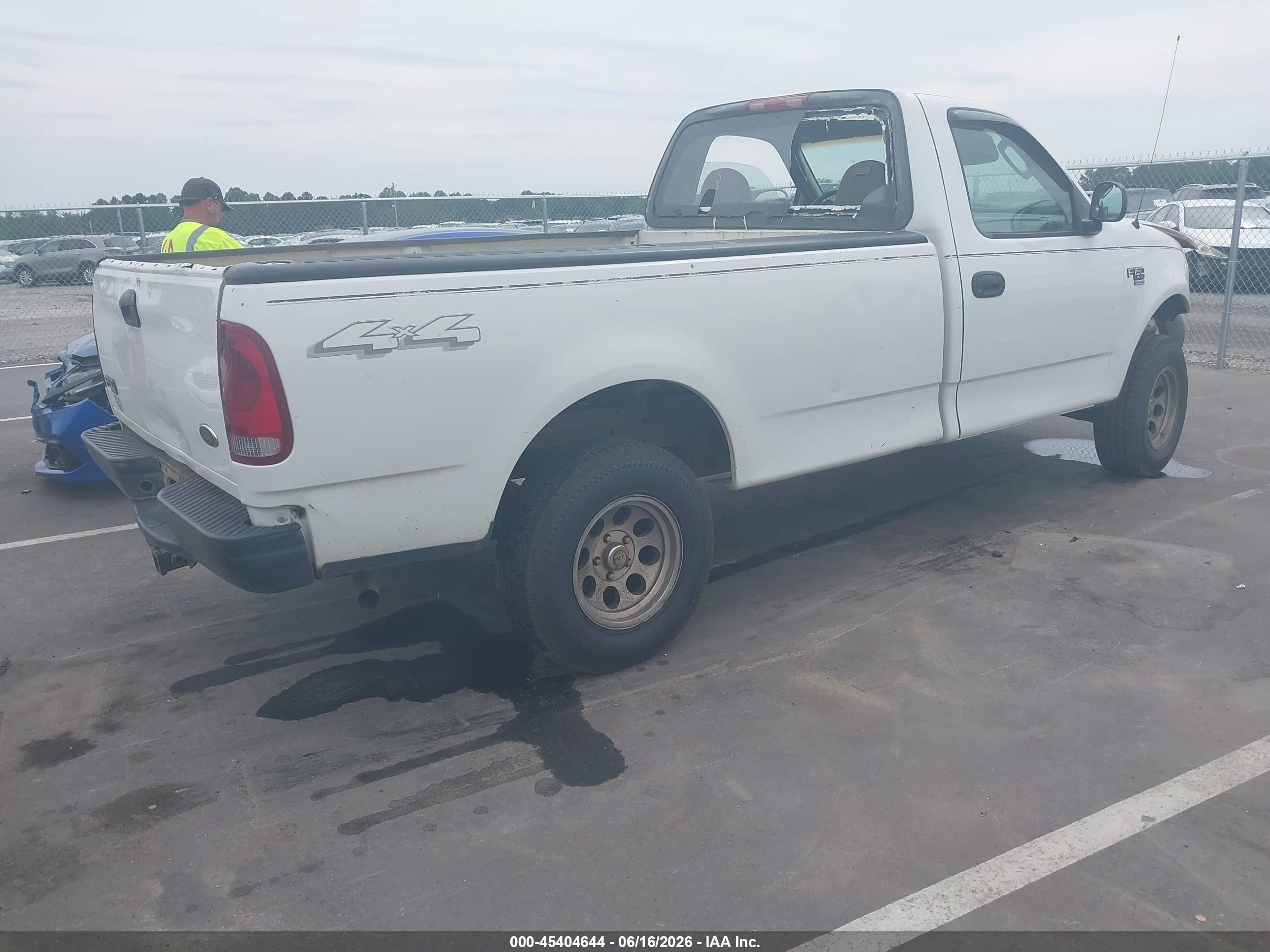 2004 Ford F-150 Heritage Xl/xlt White vin: 2FTRF18W94CA37809