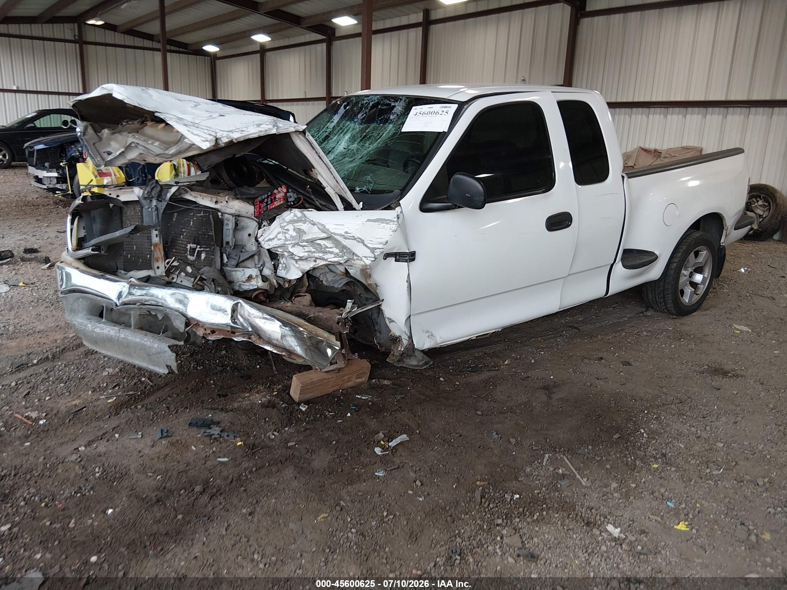 2002 Ford F-150 Xl/xlt White vin: 2FTRX07222CA26685