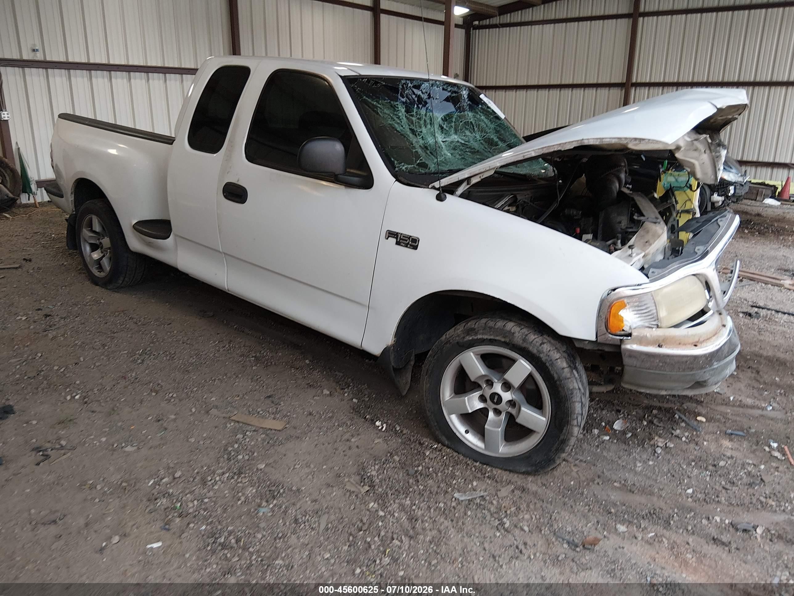 2002 Ford F-150 Xl/xlt White vin: 2FTRX07222CA26685