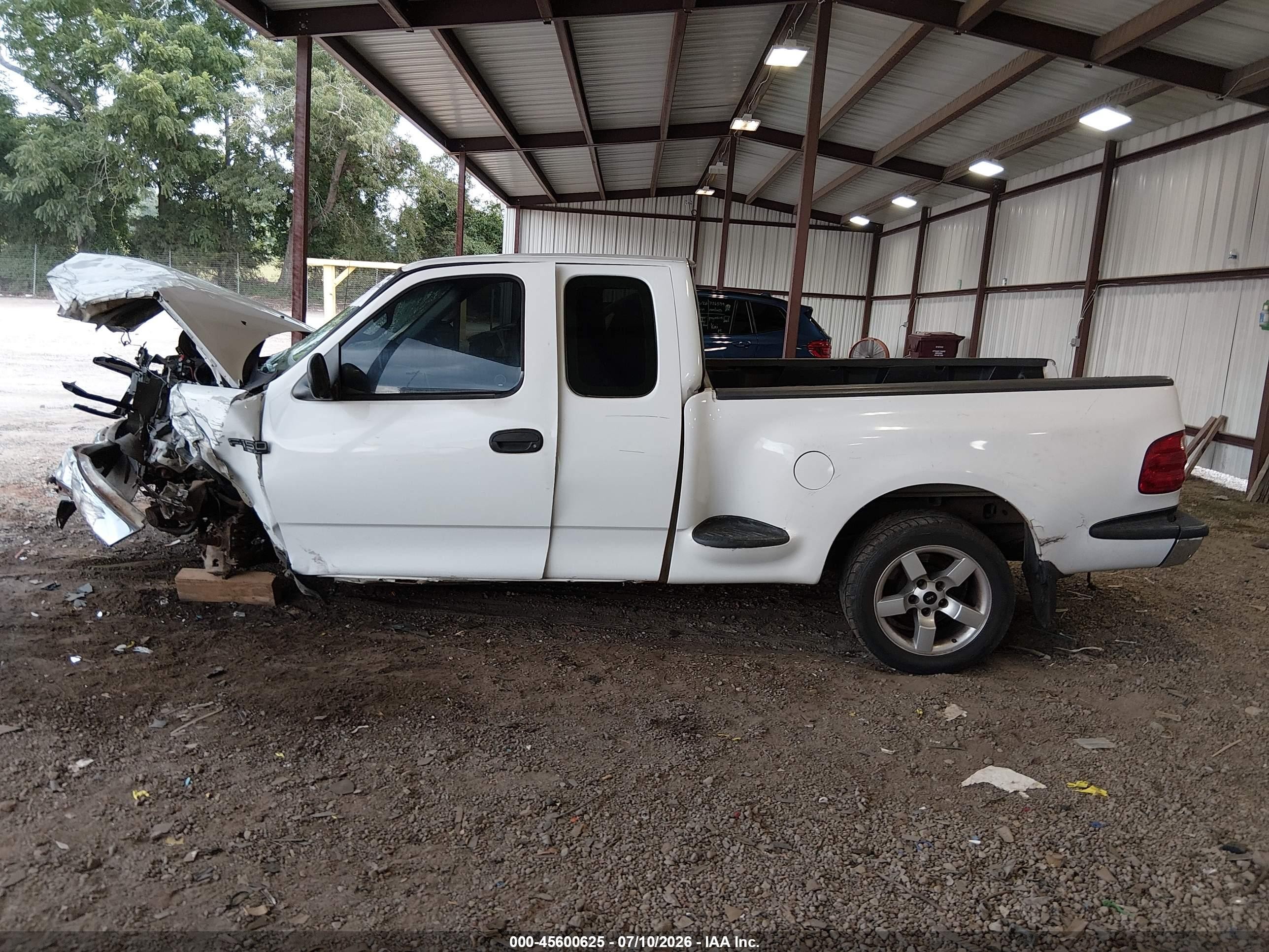 2002 Ford F-150 Xl/xlt White vin: 2FTRX07222CA26685