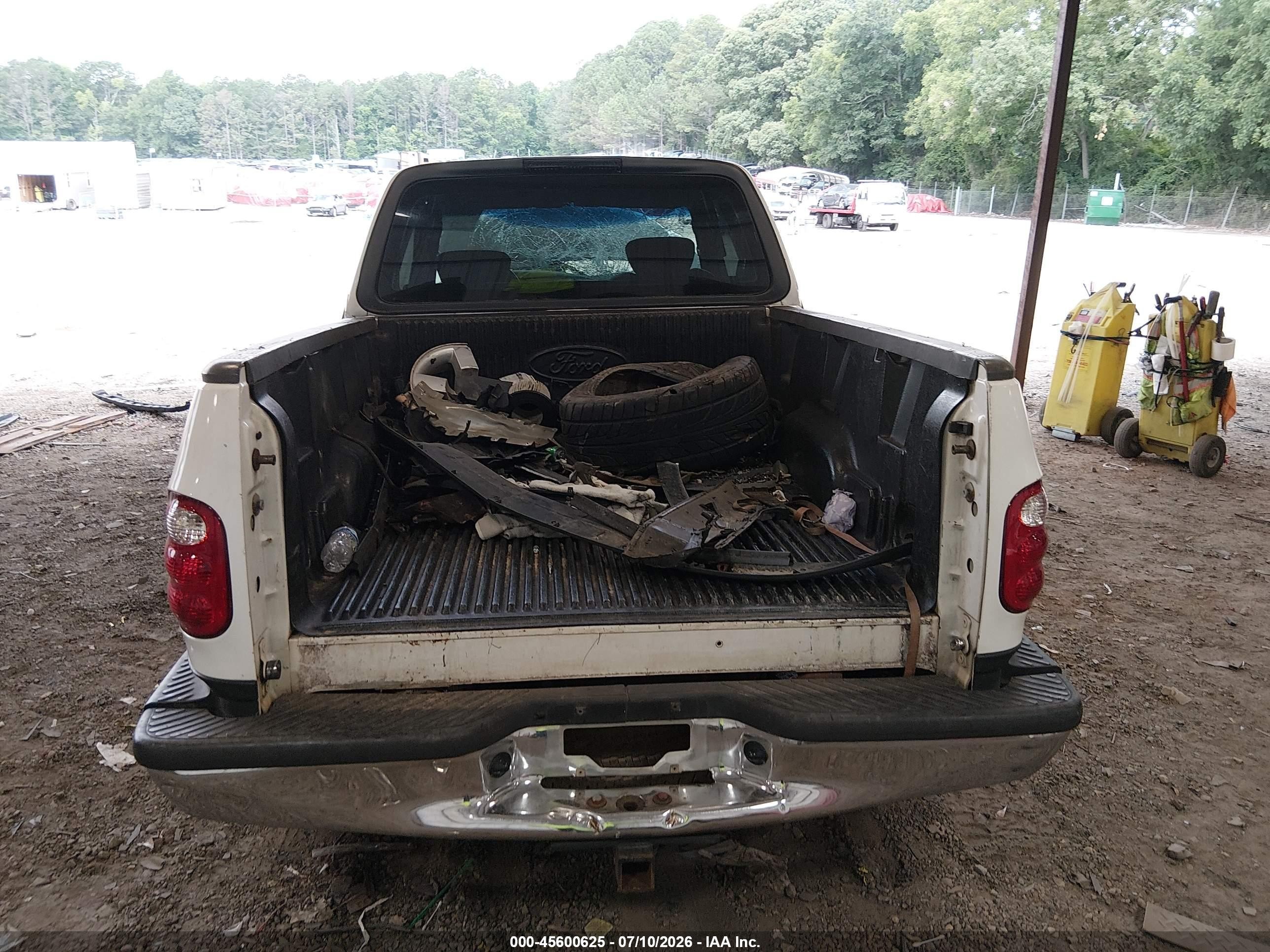 2002 Ford F-150 Xl/xlt White vin: 2FTRX07222CA26685