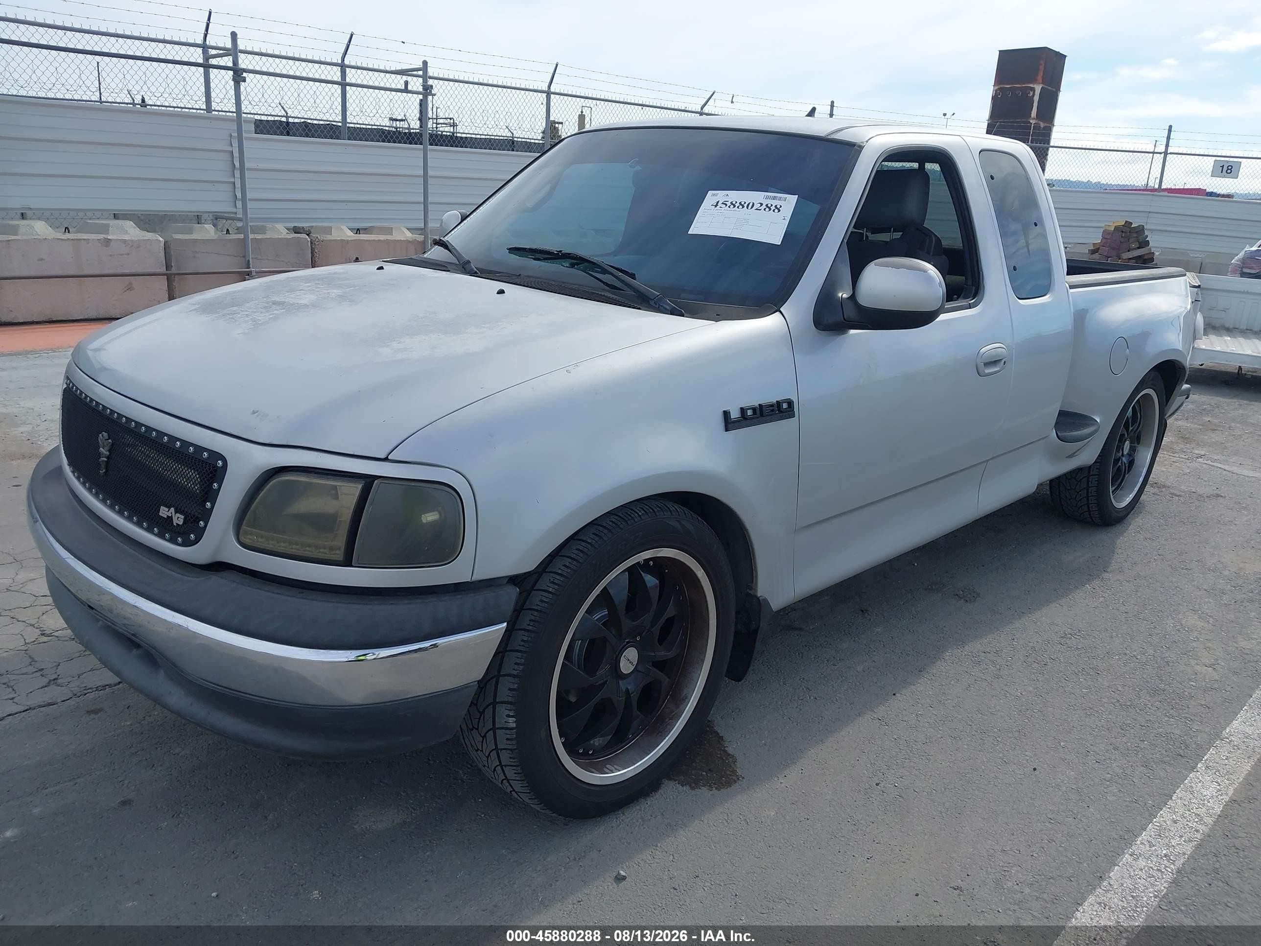 2001 Ford F-150 Lariat/xl/xlt Silver vin: 2FTRX07L11CA70717
