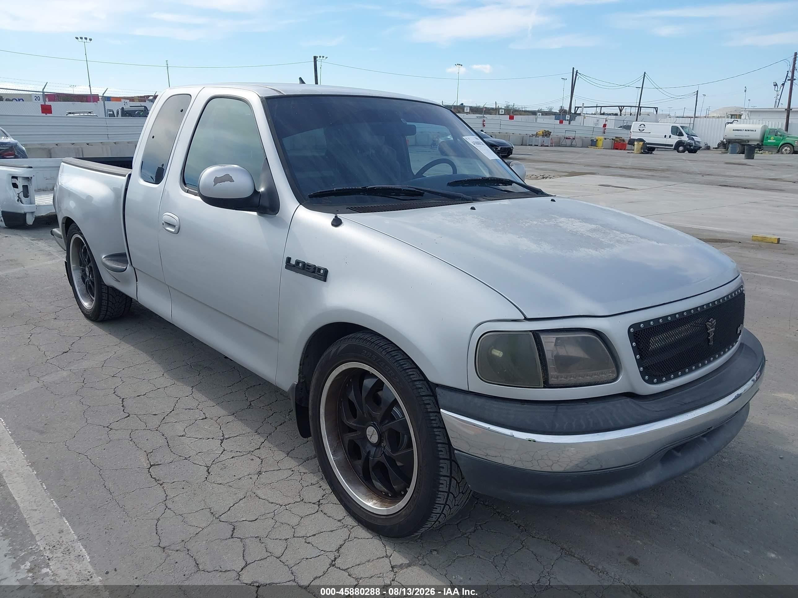 2001 Ford F-150 Lariat/xl/xlt Silver vin: 2FTRX07L11CA70717