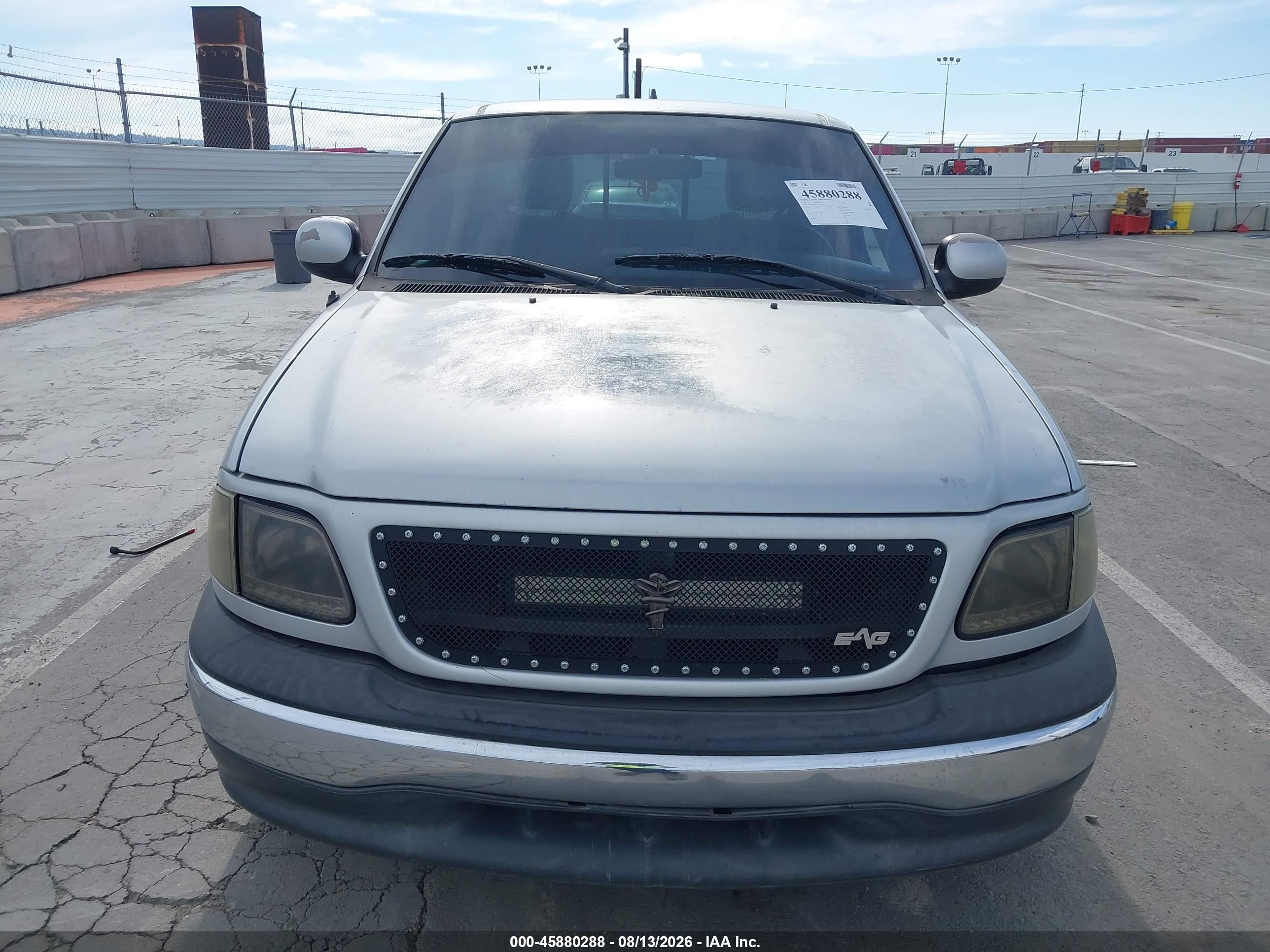 2001 Ford F-150 Lariat/xl/xlt Silver vin: 2FTRX07L11CA70717