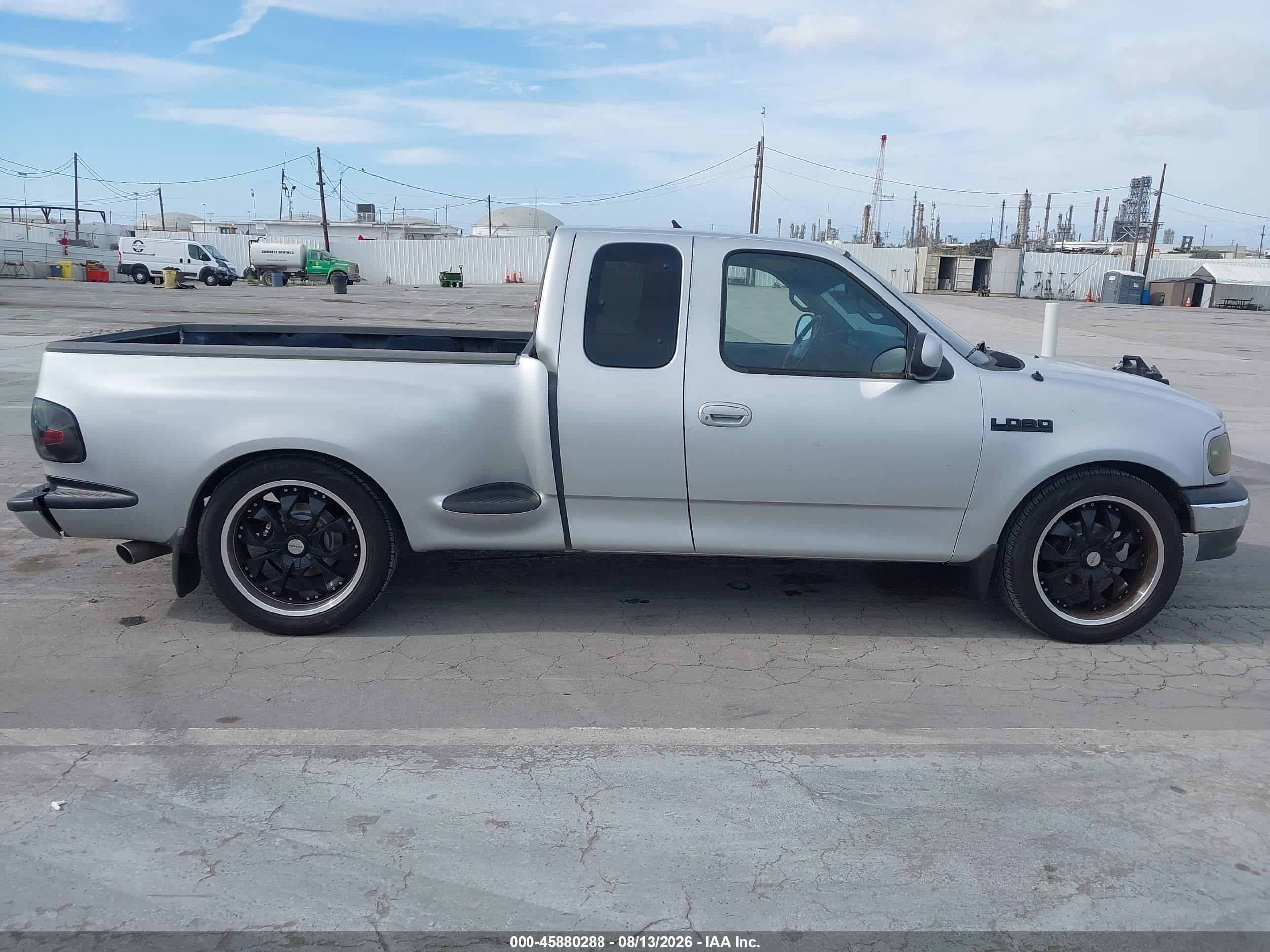 2001 Ford F-150 Lariat/xl/xlt Silver vin: 2FTRX07L11CA70717