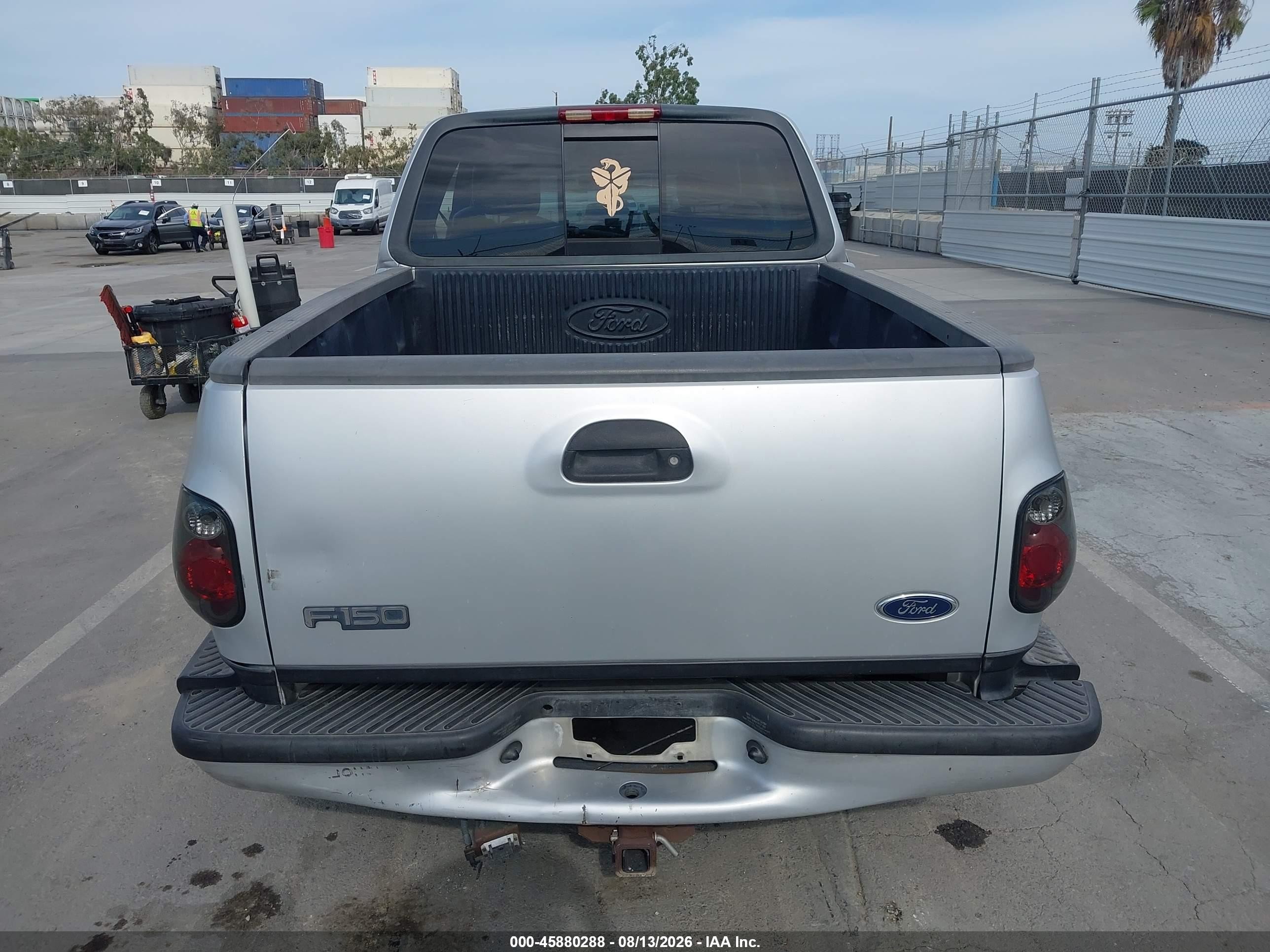 2001 Ford F-150 Lariat/xl/xlt Silver vin: 2FTRX07L11CA70717