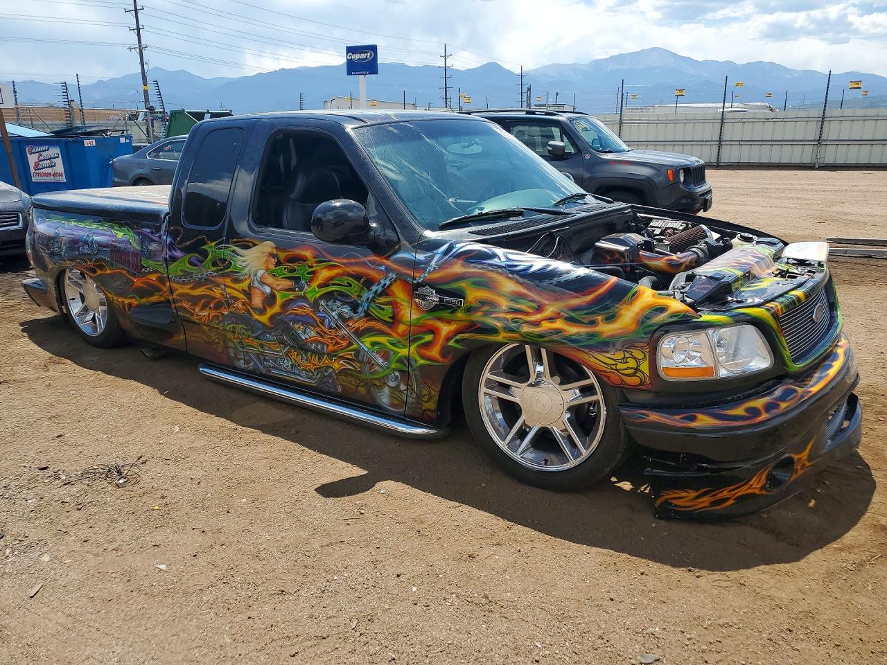 2000 Ford F150 Black vin: 2FTRX07L2YCB10541