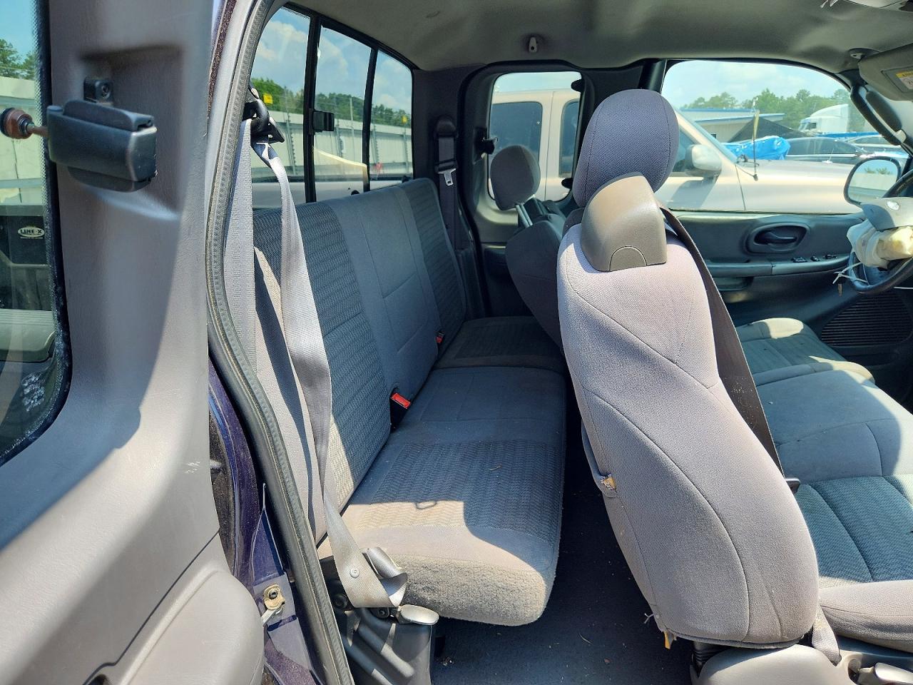 2003 Ford F150 Blue vin: 2FTRX07L63CA75401
