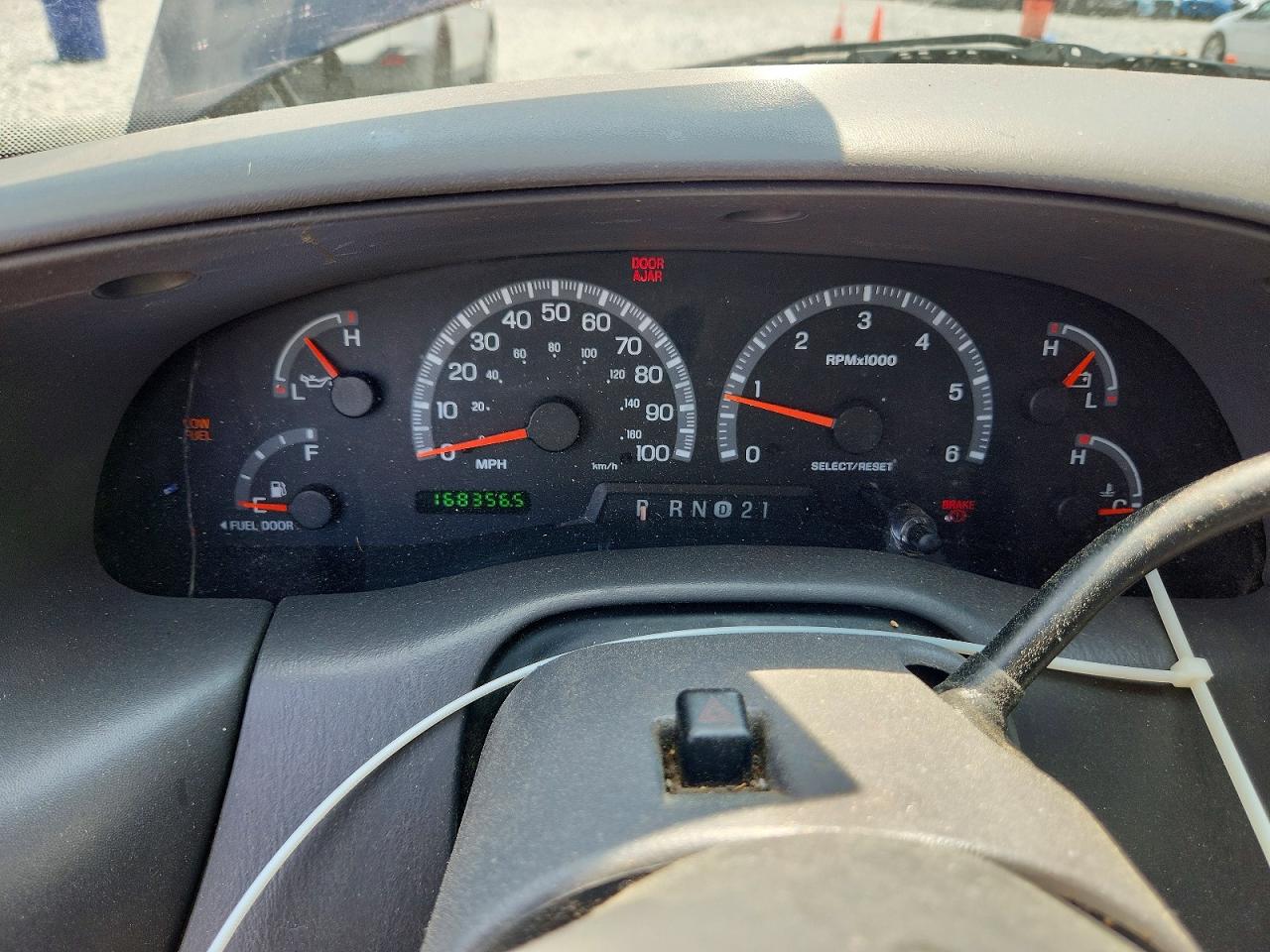 2003 Ford F150 Blue vin: 2FTRX07L63CA75401