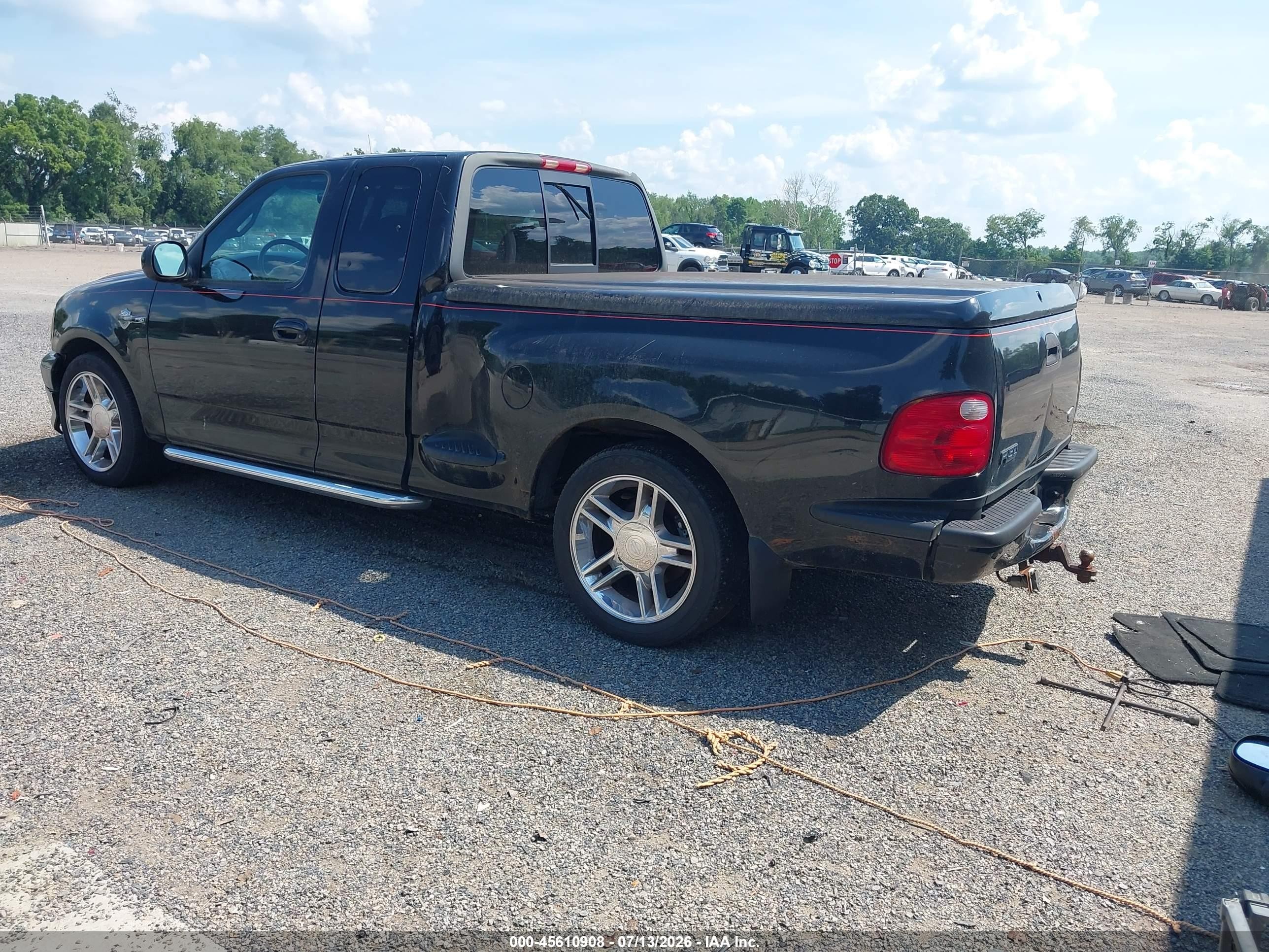 2000 Ford F-150 Lariat/xl/xlt Black vin: 2FTRX07L7YCB16979