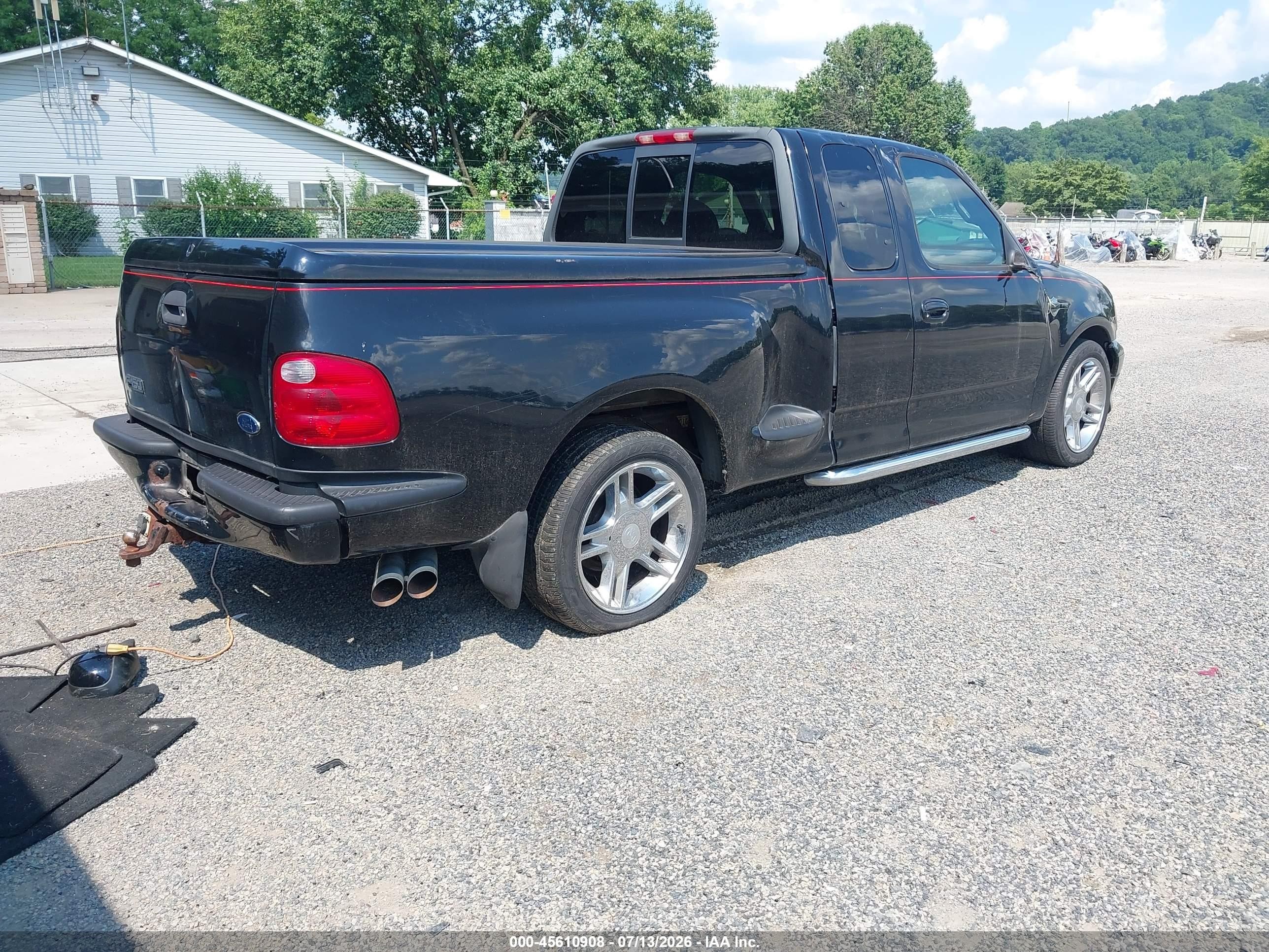 2000 Ford F-150 Lariat/xl/xlt Black vin: 2FTRX07L7YCB16979