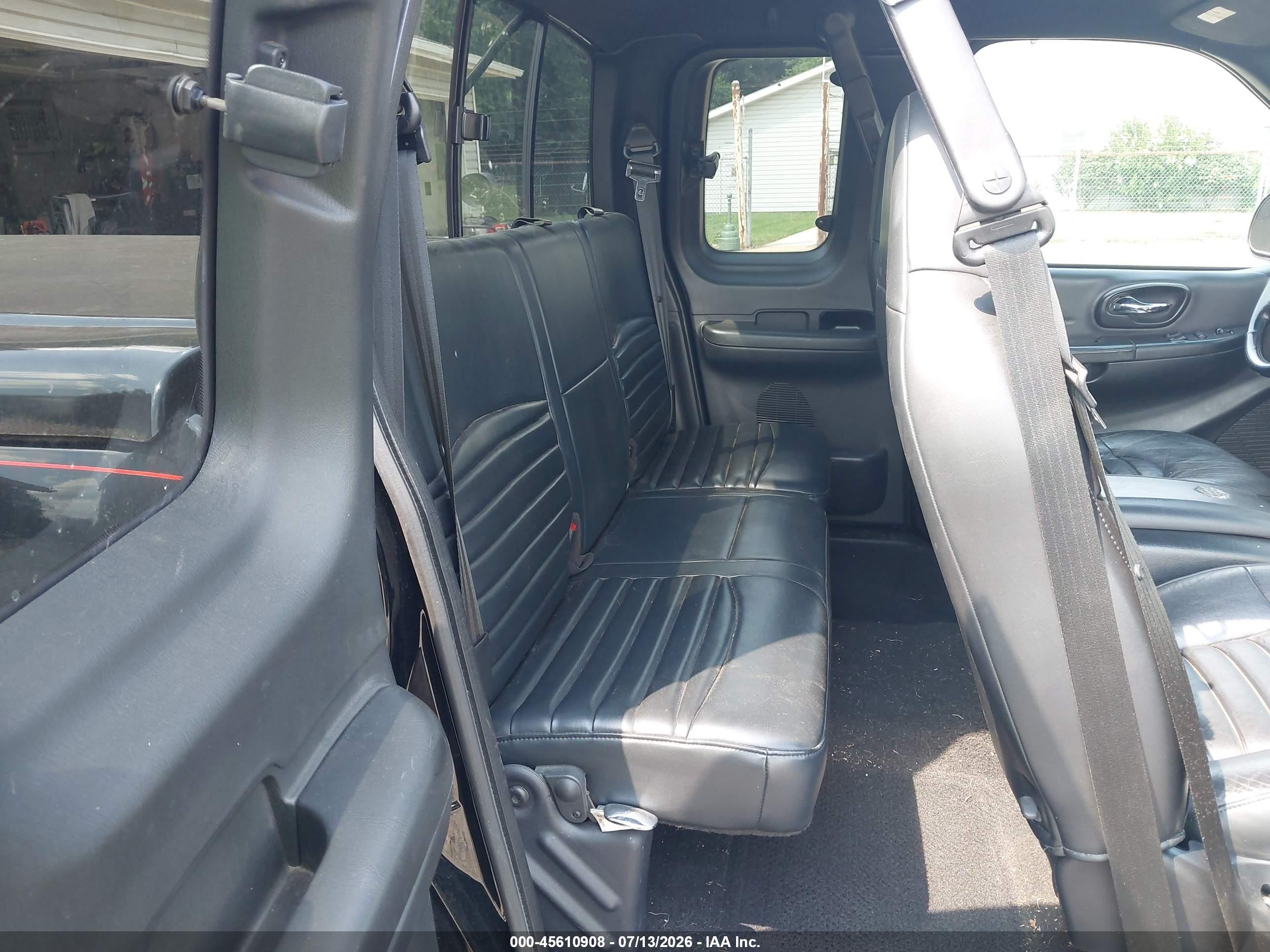 2000 Ford F-150 Lariat/xl/xlt Black vin: 2FTRX07L7YCB16979