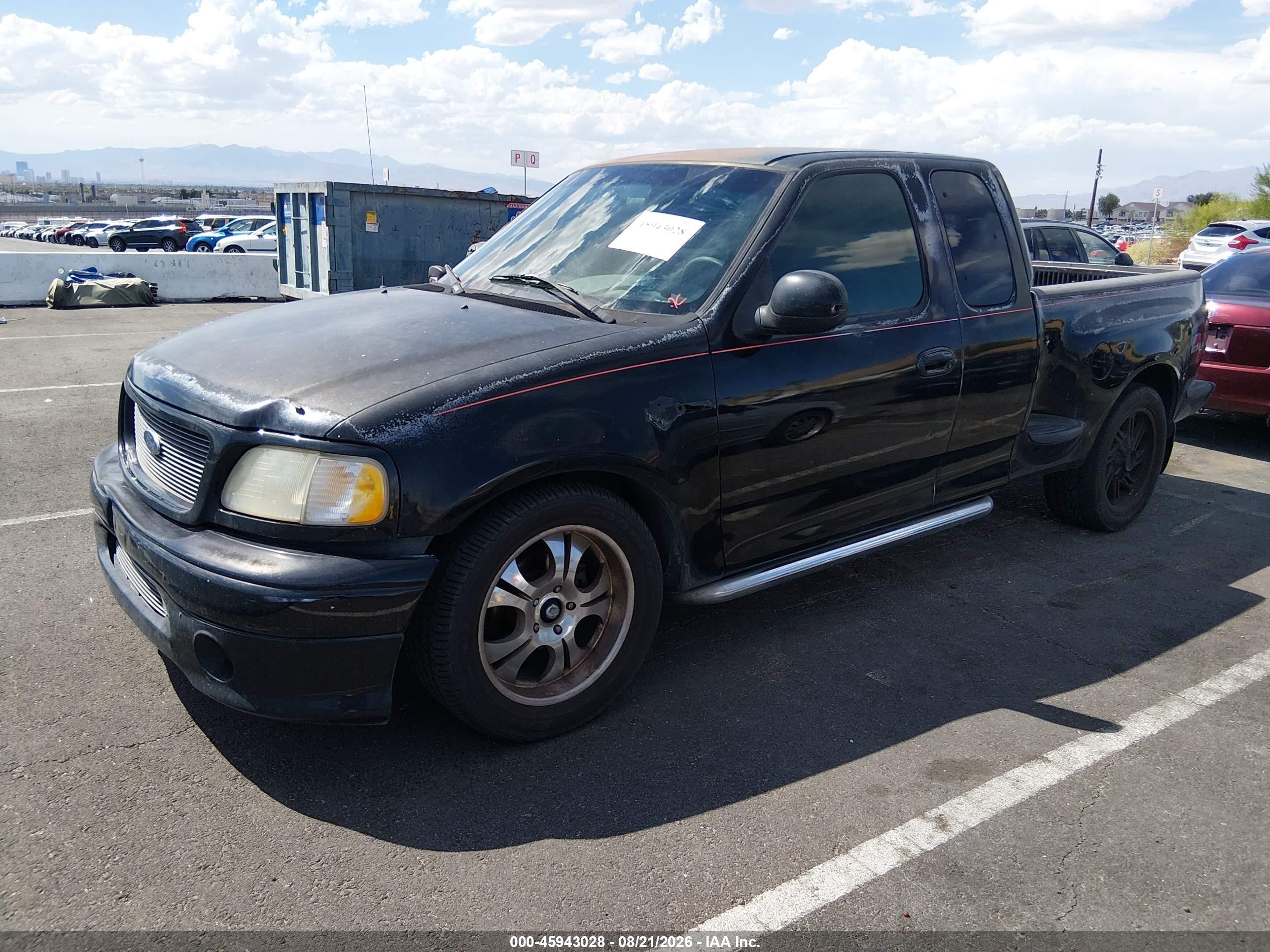 2000 Ford F-150 Lariat/xl/xlt Black vin: 2FTRX07L7YCB17355