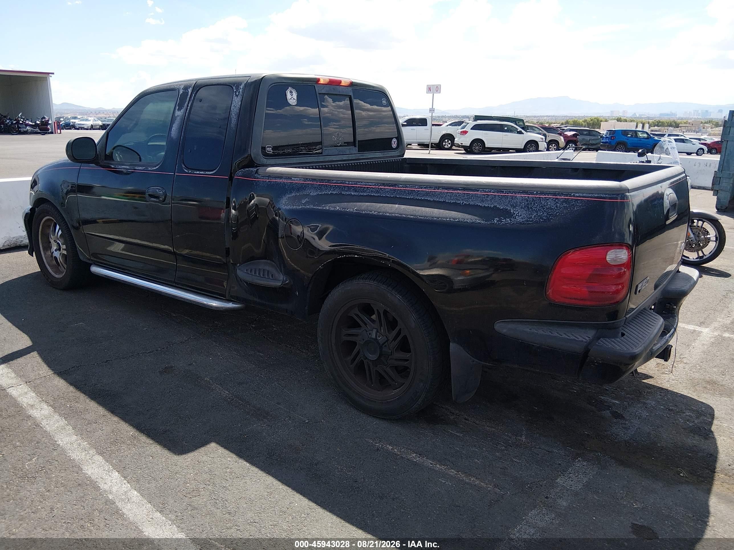 2000 Ford F-150 Lariat/xl/xlt Black vin: 2FTRX07L7YCB17355