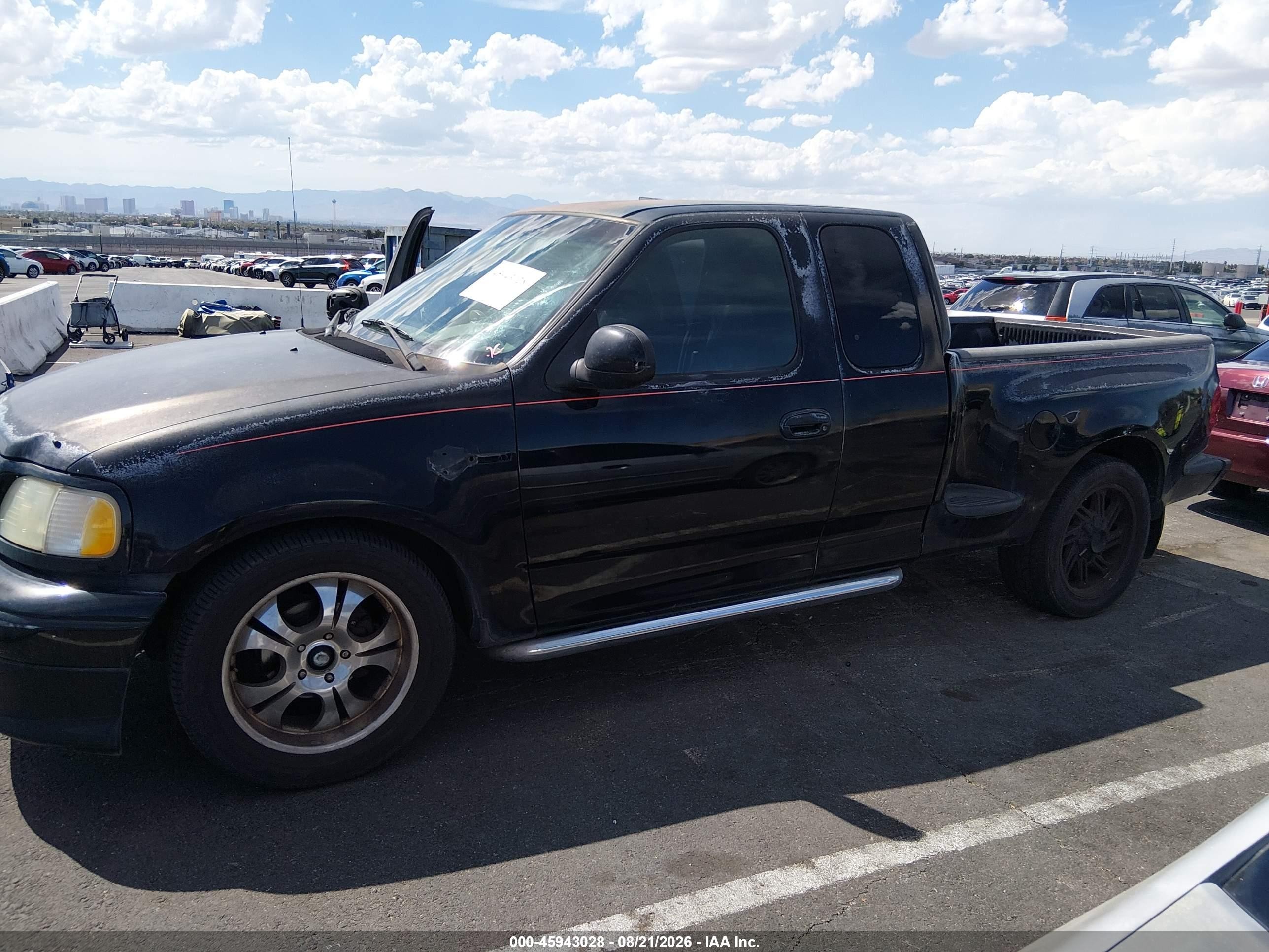 2000 Ford F-150 Lariat/xl/xlt Black vin: 2FTRX07L7YCB17355
