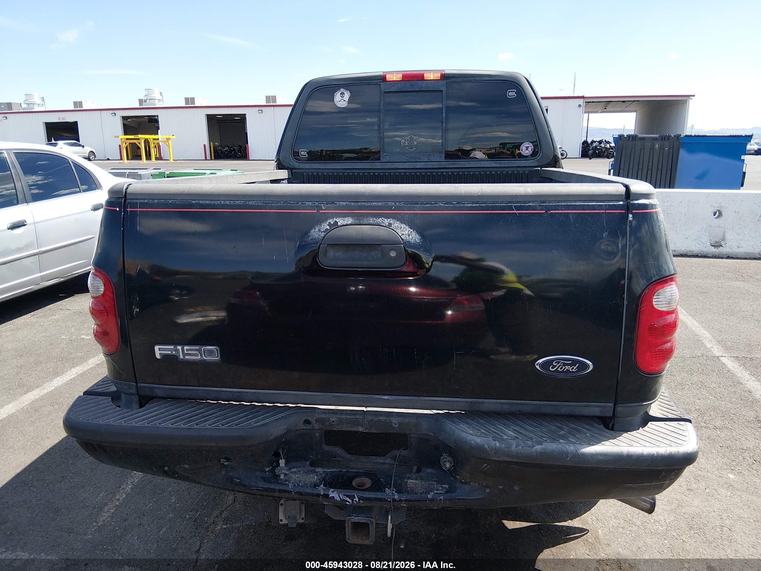 2000 Ford F-150 Lariat/xl/xlt Black vin: 2FTRX07L7YCB17355