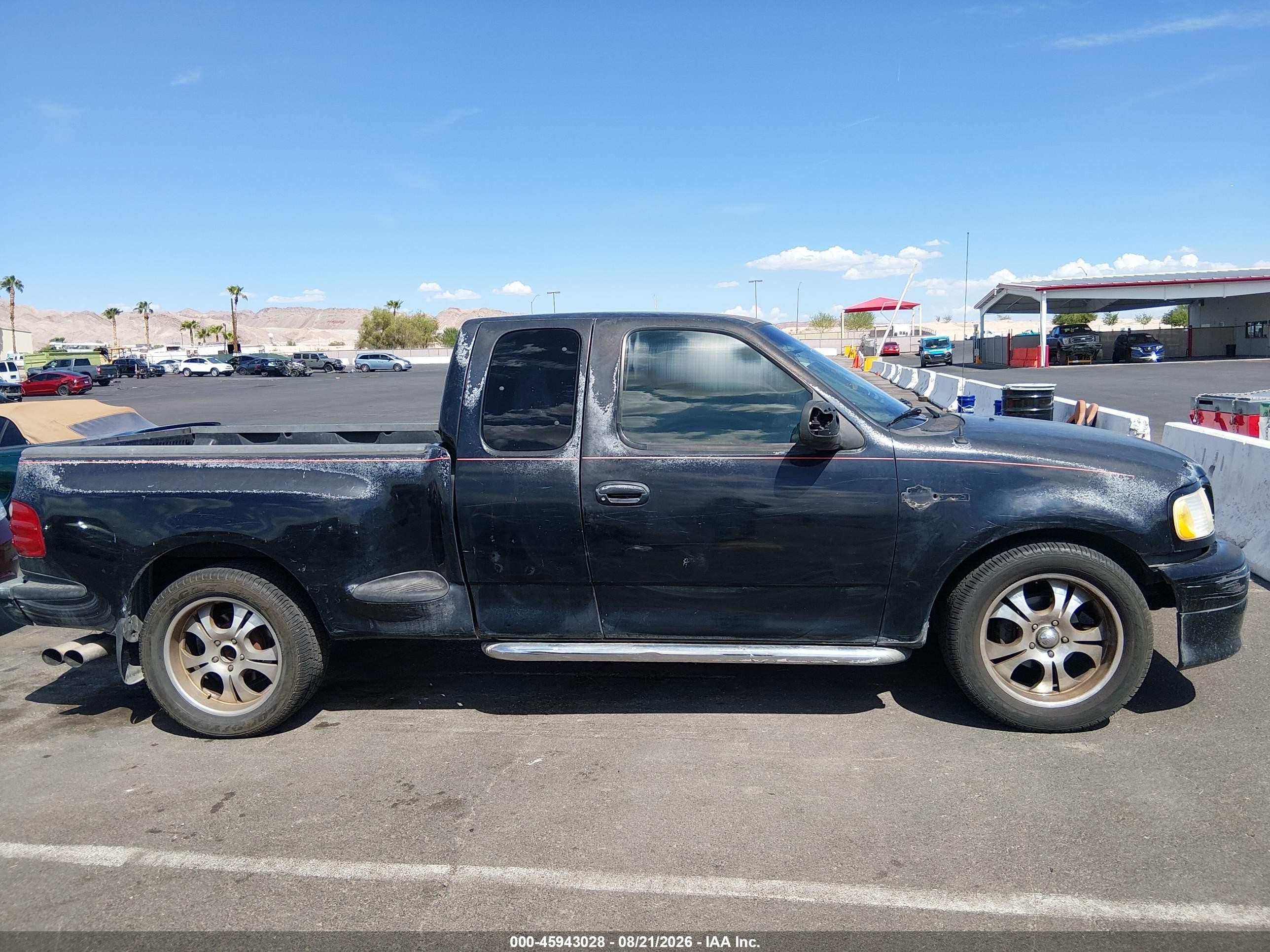 2000 Ford F-150 Lariat/xl/xlt Black vin: 2FTRX07L7YCB17355