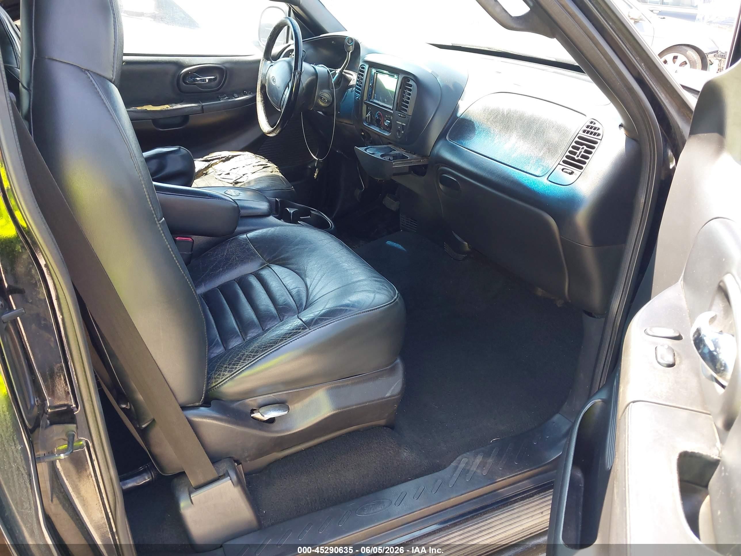 2000 Ford F-150 Lariat/xl/xlt Черный vin: 2FTRX07L9YCB14442