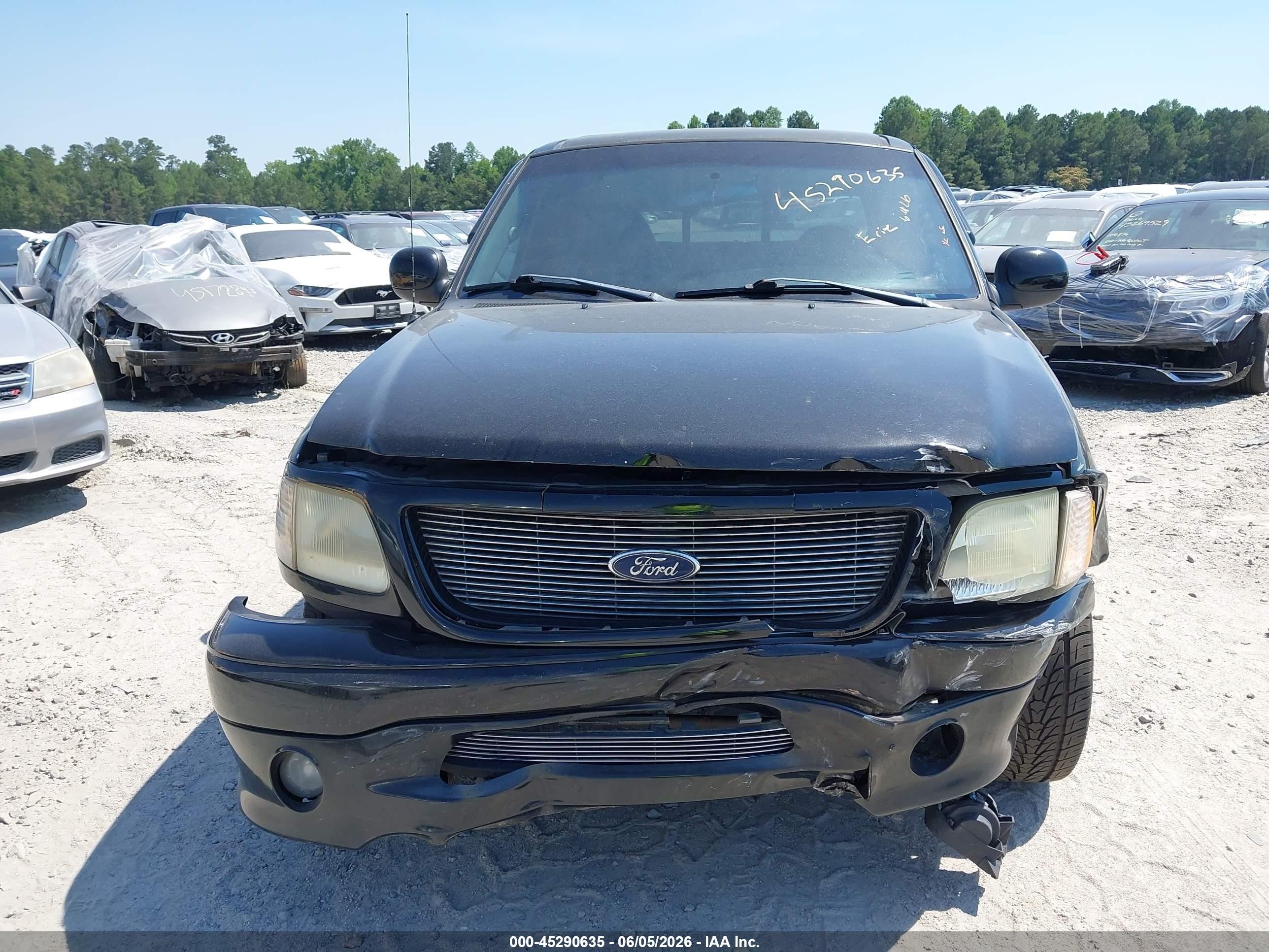 2000 Ford F-150 Lariat/xl/xlt Черный vin: 2FTRX07L9YCB14442