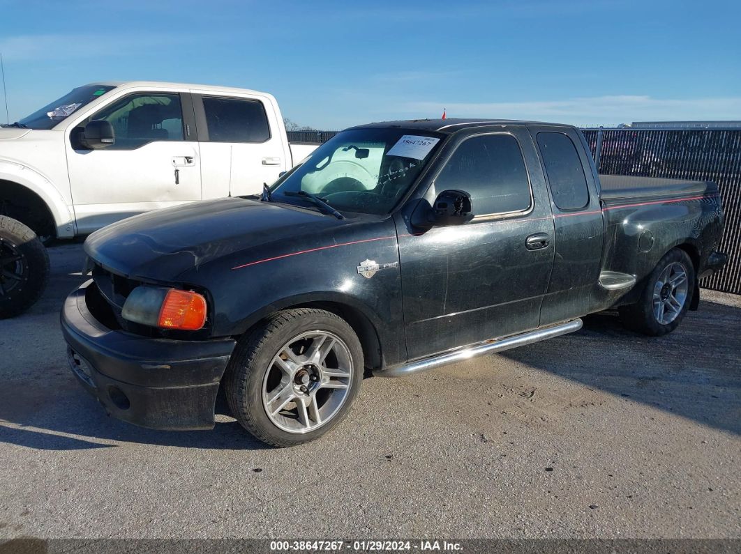 2000 Ford F-150 Harley-davidson/lariat/xl/xlt Black vin: 2FTRX07LXYCA96257