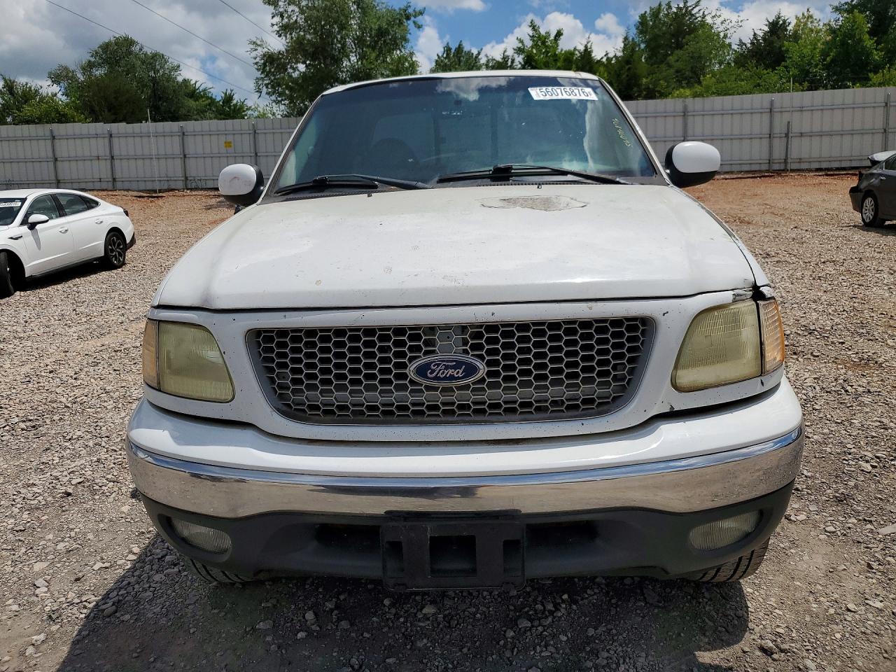 2001 Ford F150 White vin: 2FTRX08L21CA23243