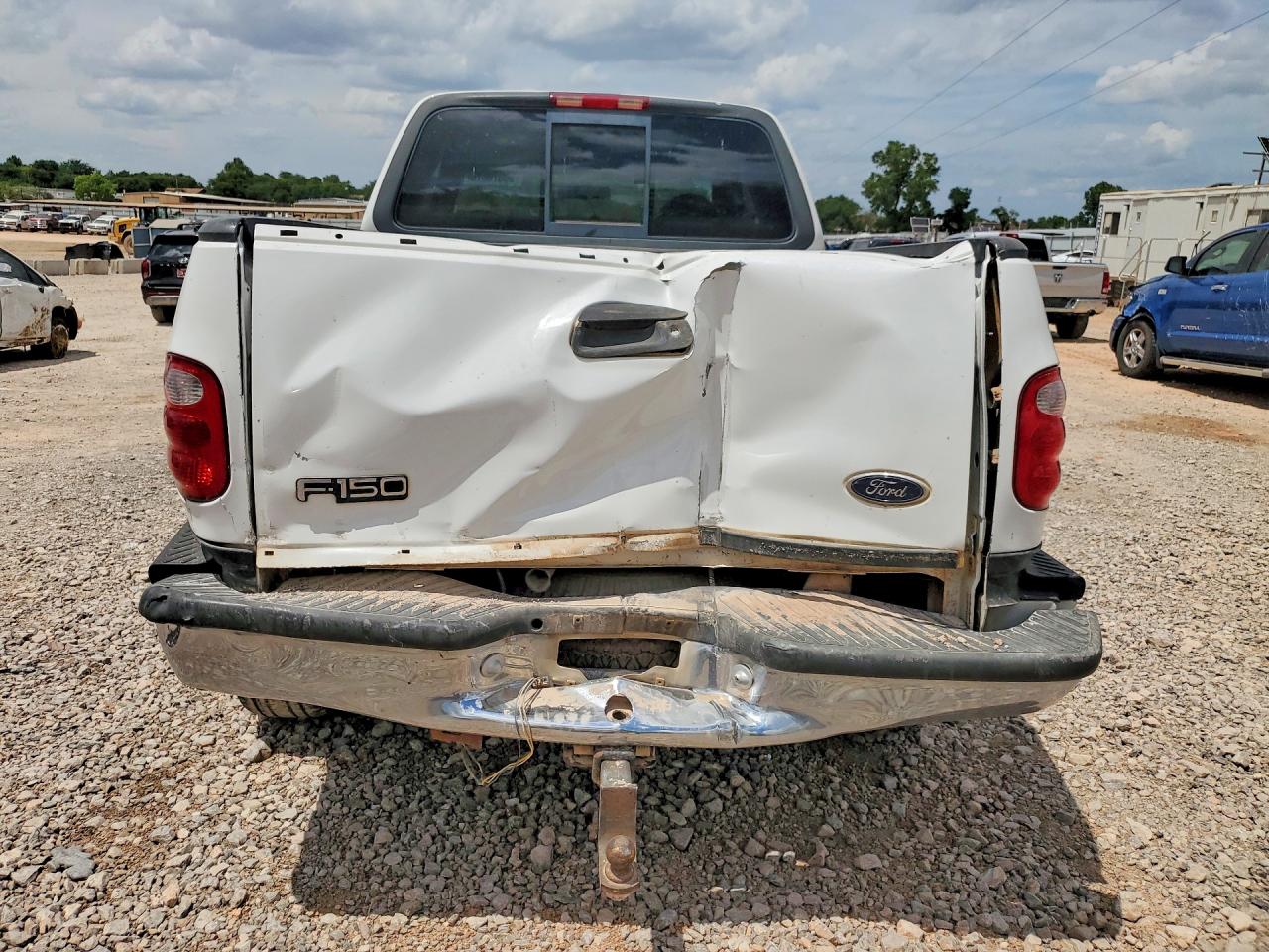 2001 Ford F150 White vin: 2FTRX08L21CA23243