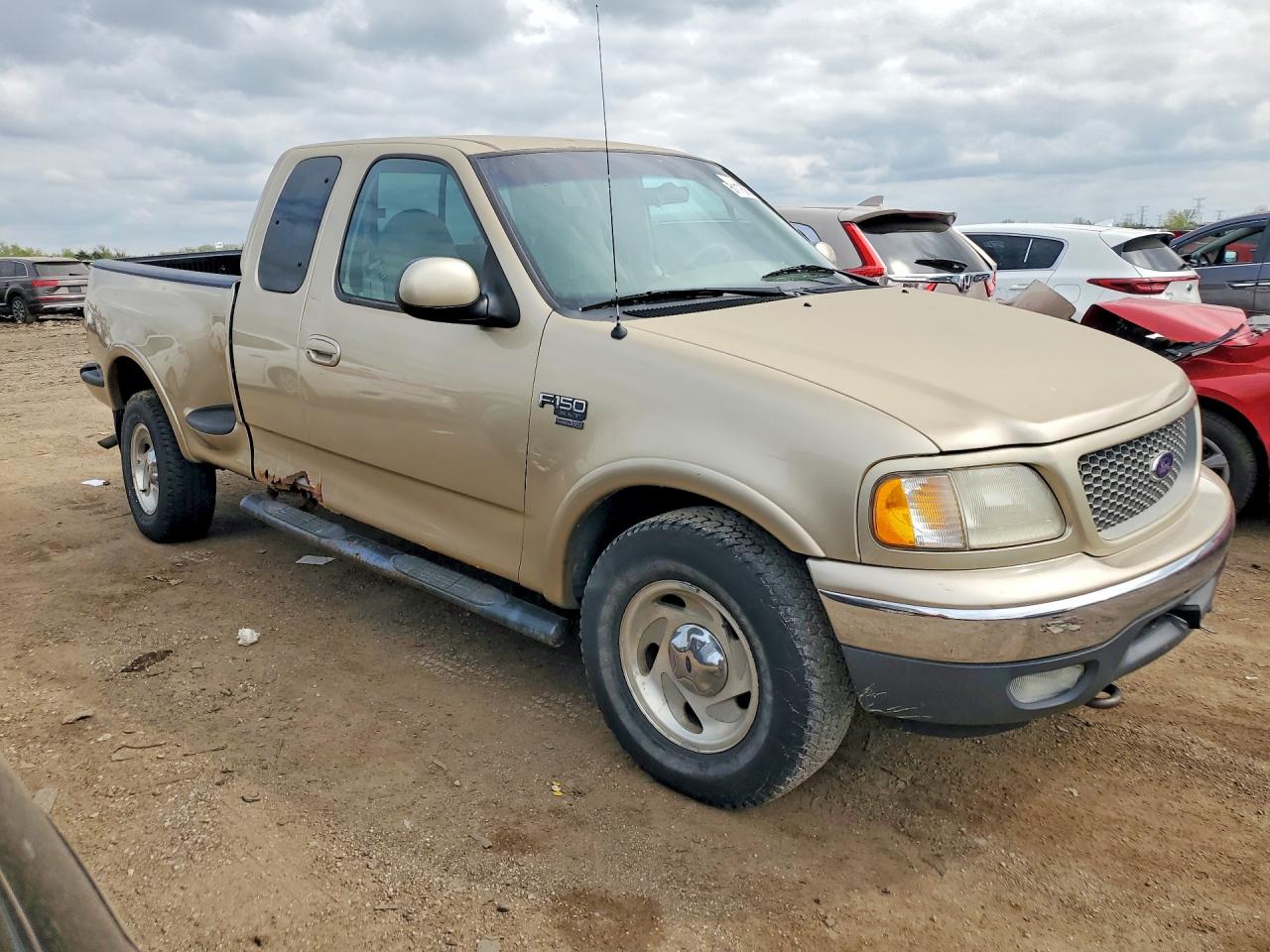 2004 Ford F150 Tan vin: 2FTRX08L2YCA01351