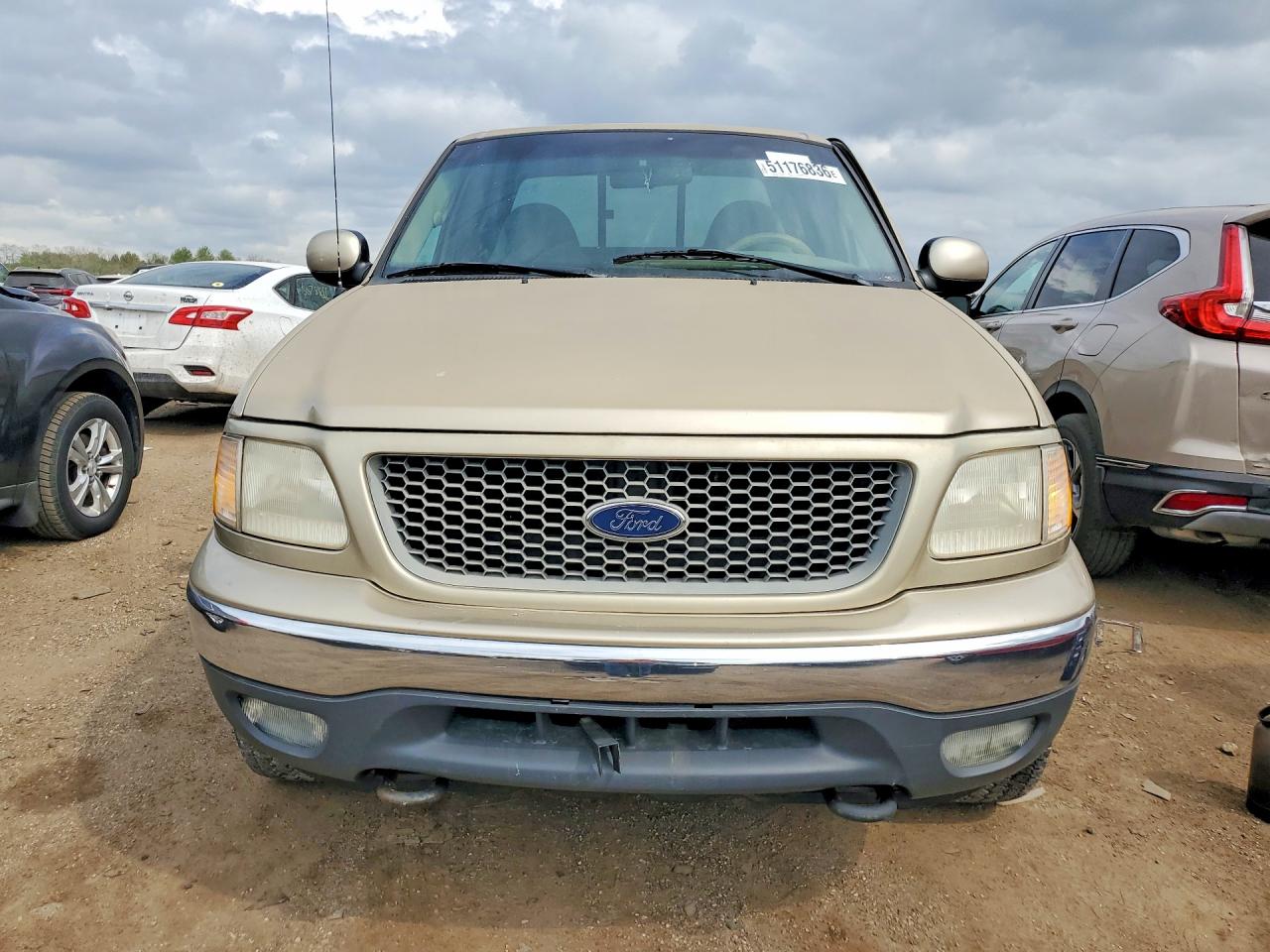 2004 Ford F150 Tan vin: 2FTRX08L2YCA01351