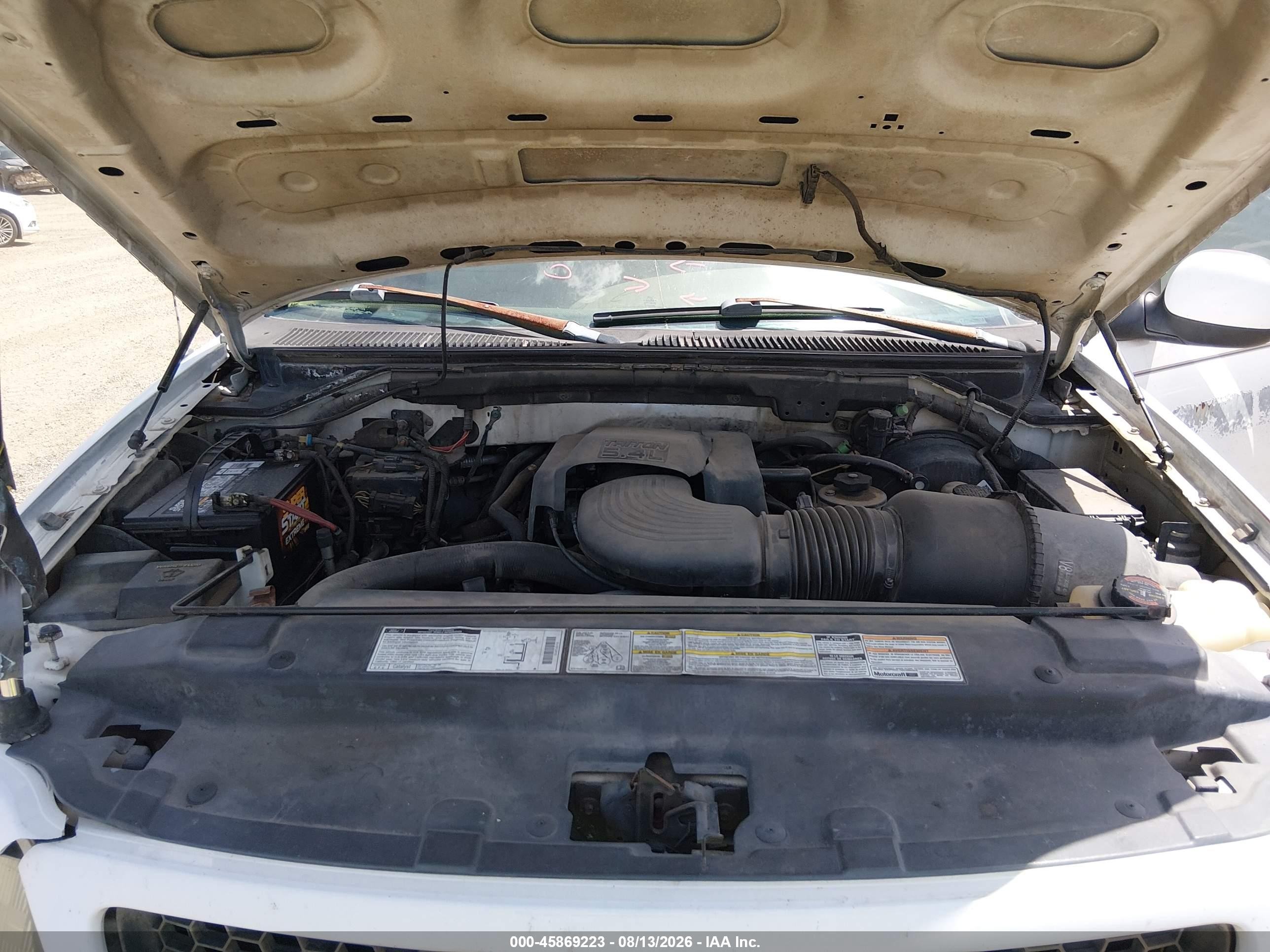 2000 Ford F-150 Lariat/xl/xlt White vin: 2FTRX08L2YCA46483
