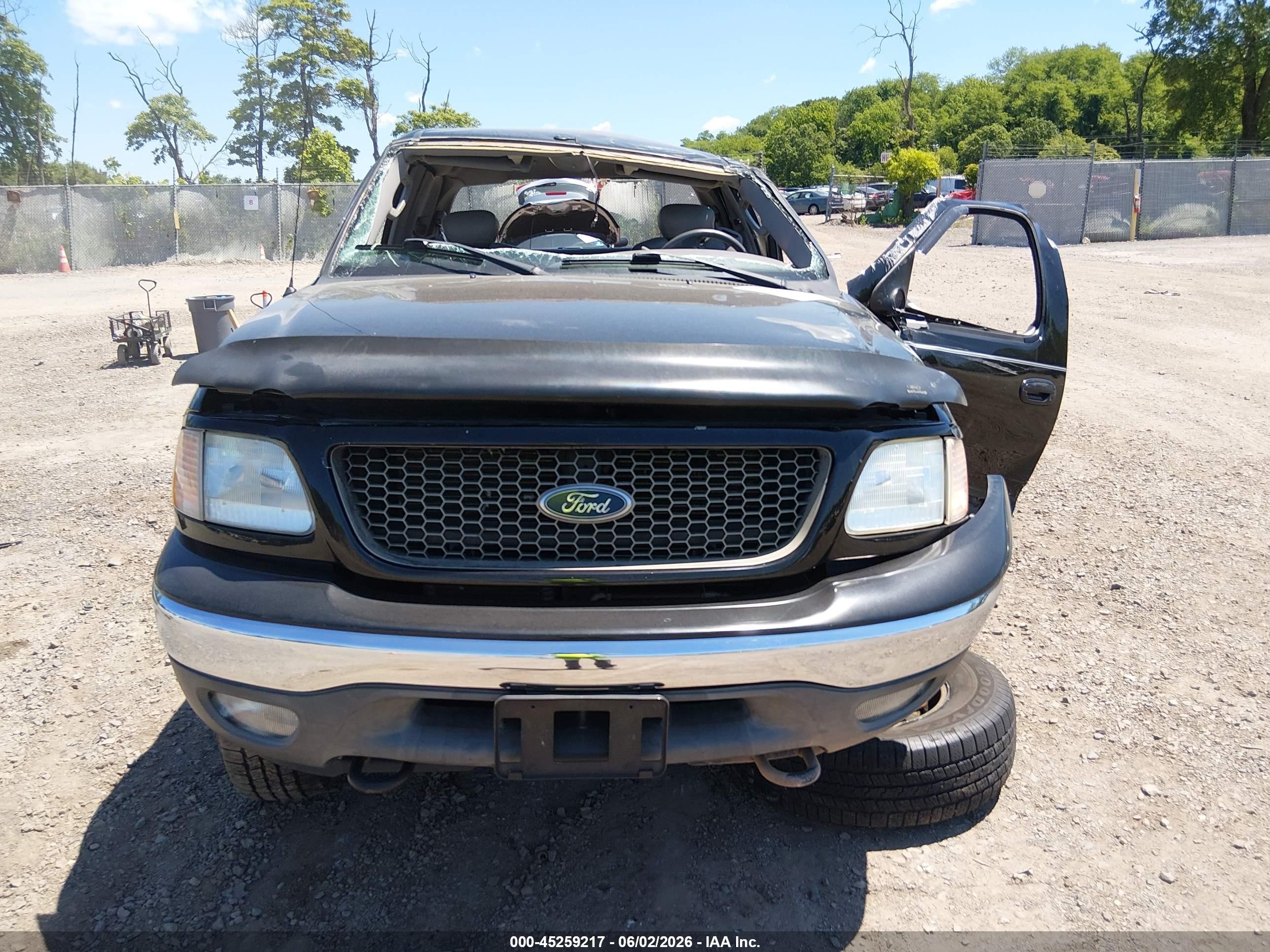 2003 Ford F-150 Lariat/xl/xlt Black vin: 2FTRX08L33CA77847