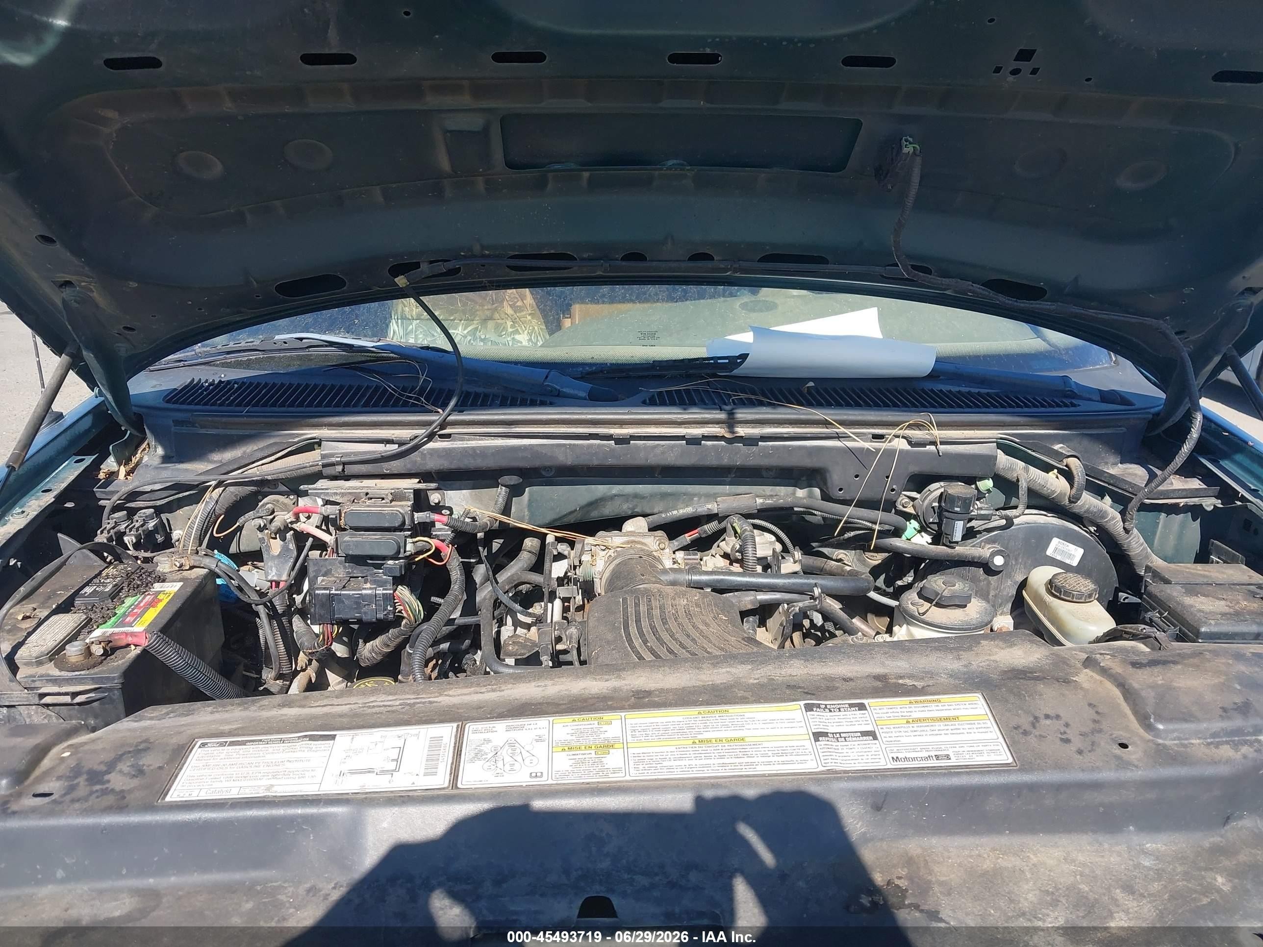 1998 Ford F-150 Lariat/xl/xlt Green vin: 2FTRX08L3WCA91980