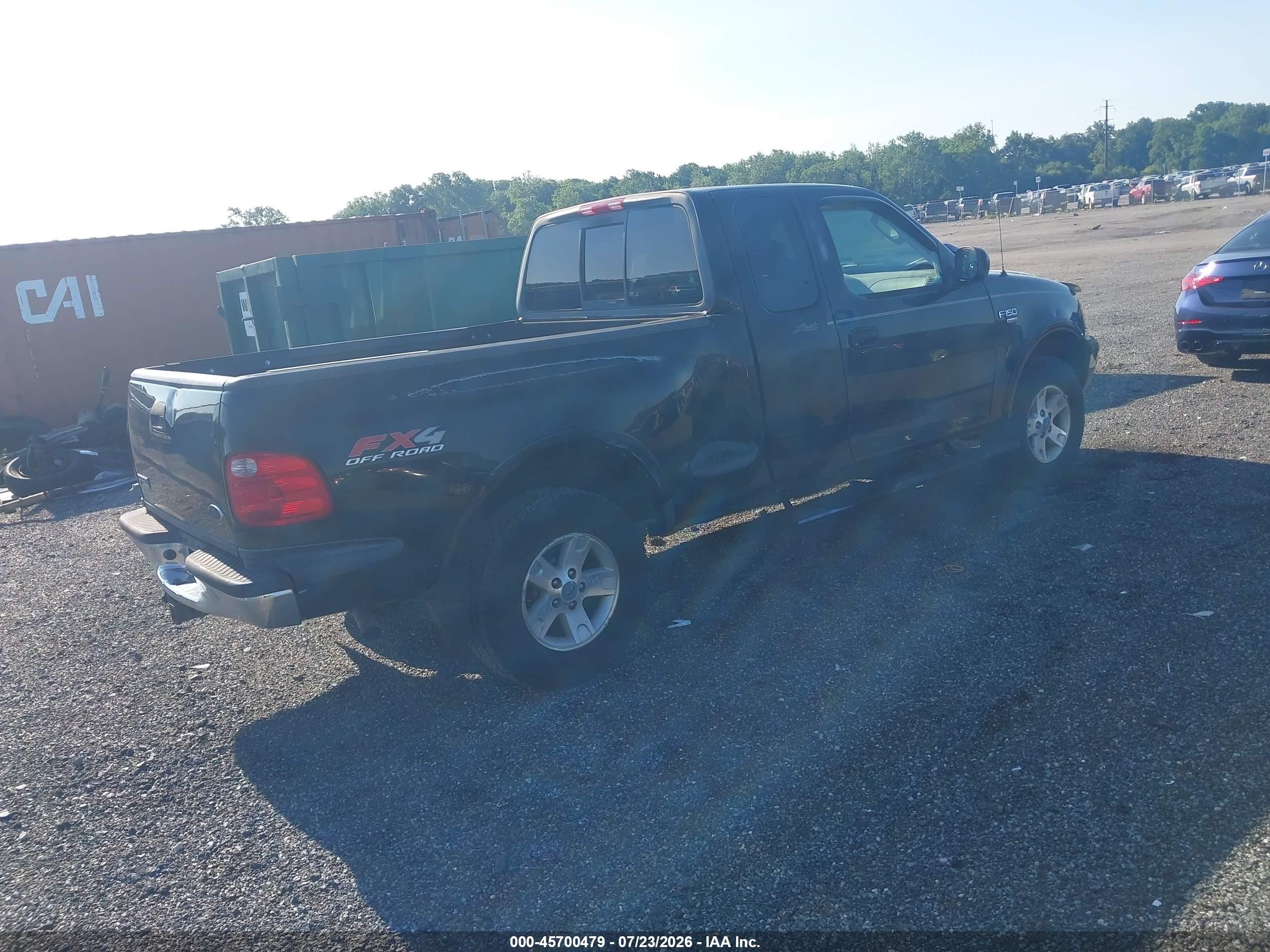 2003 Ford F-150 Lariat/xl/xlt Black vin: 2FTRX08L53CA16192